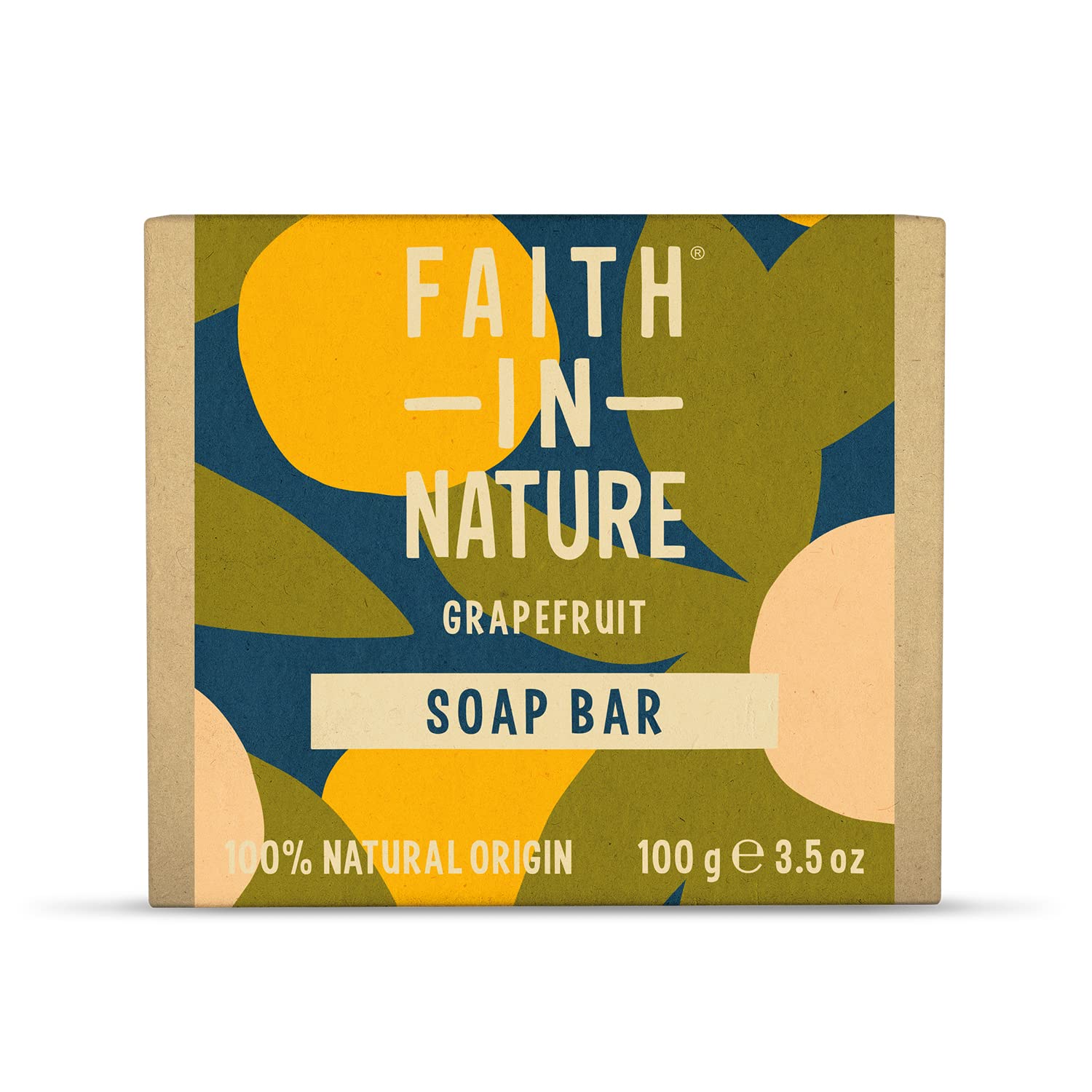 Faith in Nature Grapefruit Hand Made Soap Bar (100g)