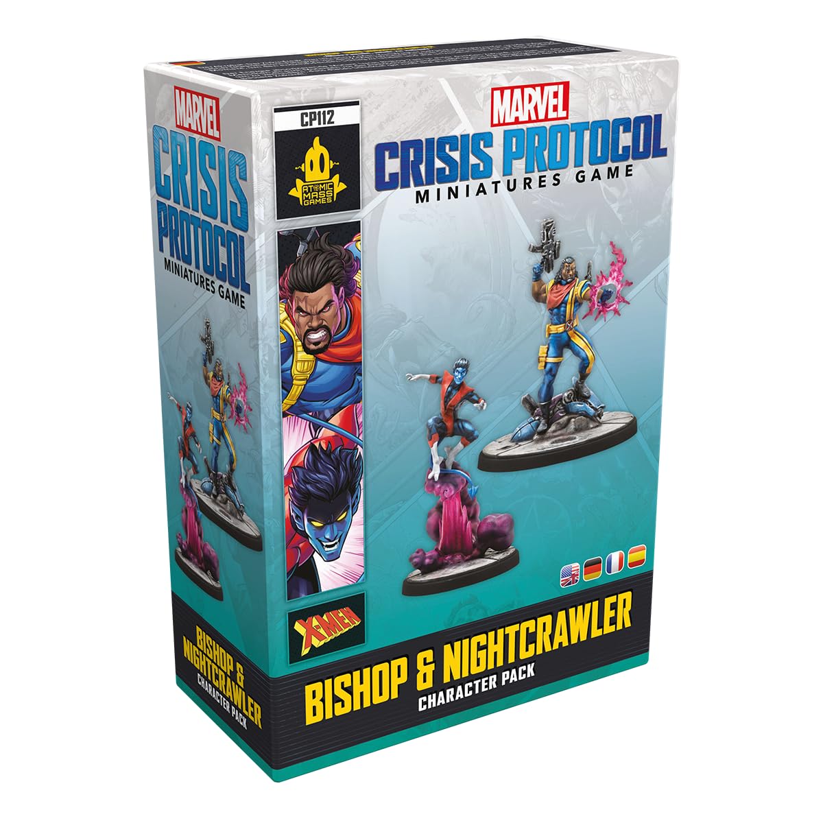 Atomic Mass Games Marvel Crisis Protocol: Bishop and Nightcrawler Expansion | 2 Players | Ages 14+ 1