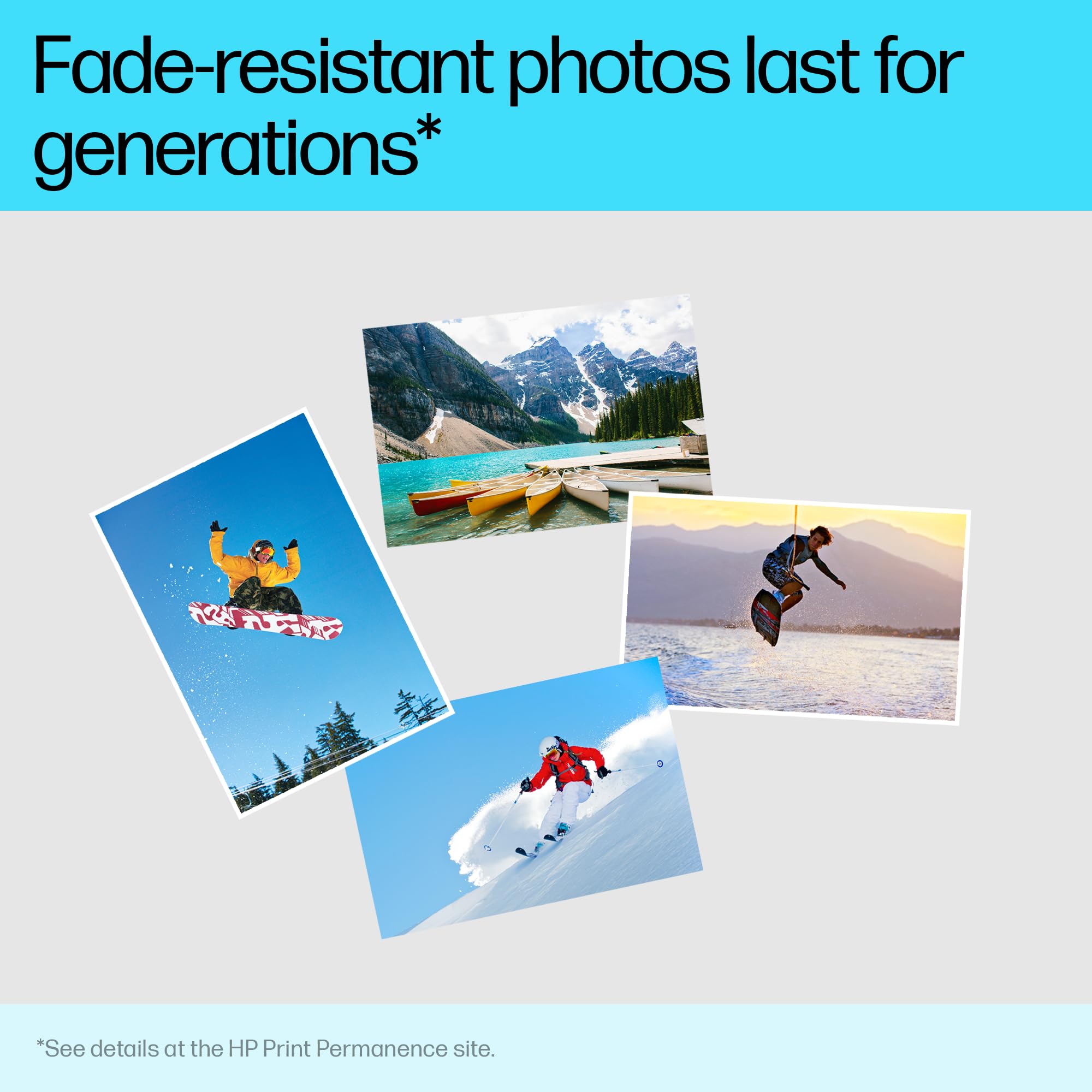 HP Everyday Glossy Photo Paper - 10 x 15 cm, 200 GSM, 100 Sheets | CR757A 6