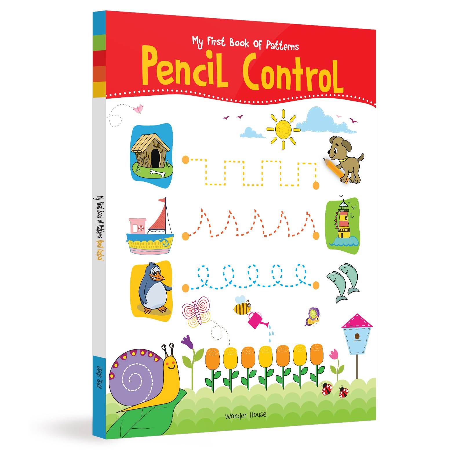 Wonder House My First Book OF Patterns Pencil Control Activity Book | Ages 3-5 | Paperback 1