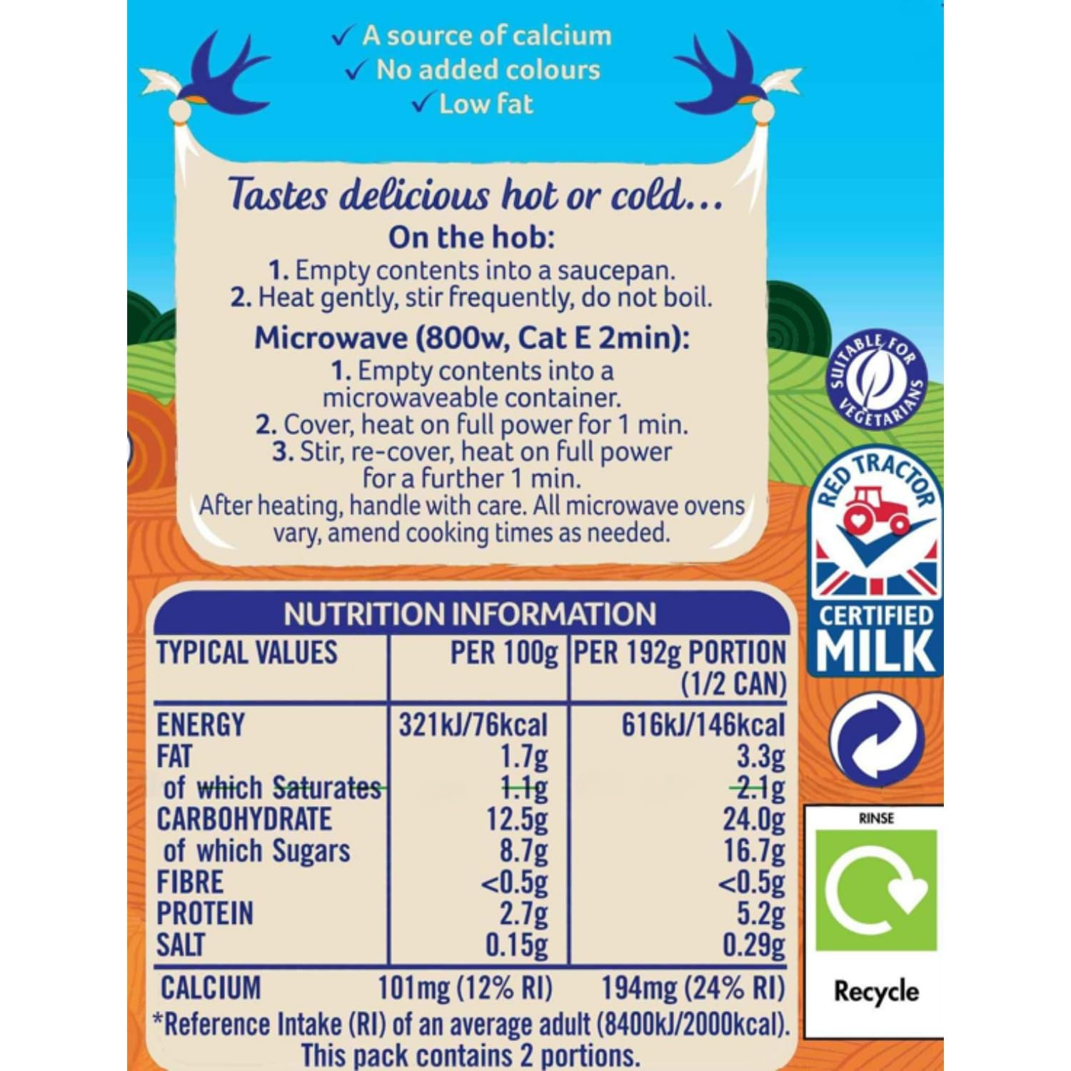 Ambrosia - Creamy Tapioca Pudding, 385g Can 7