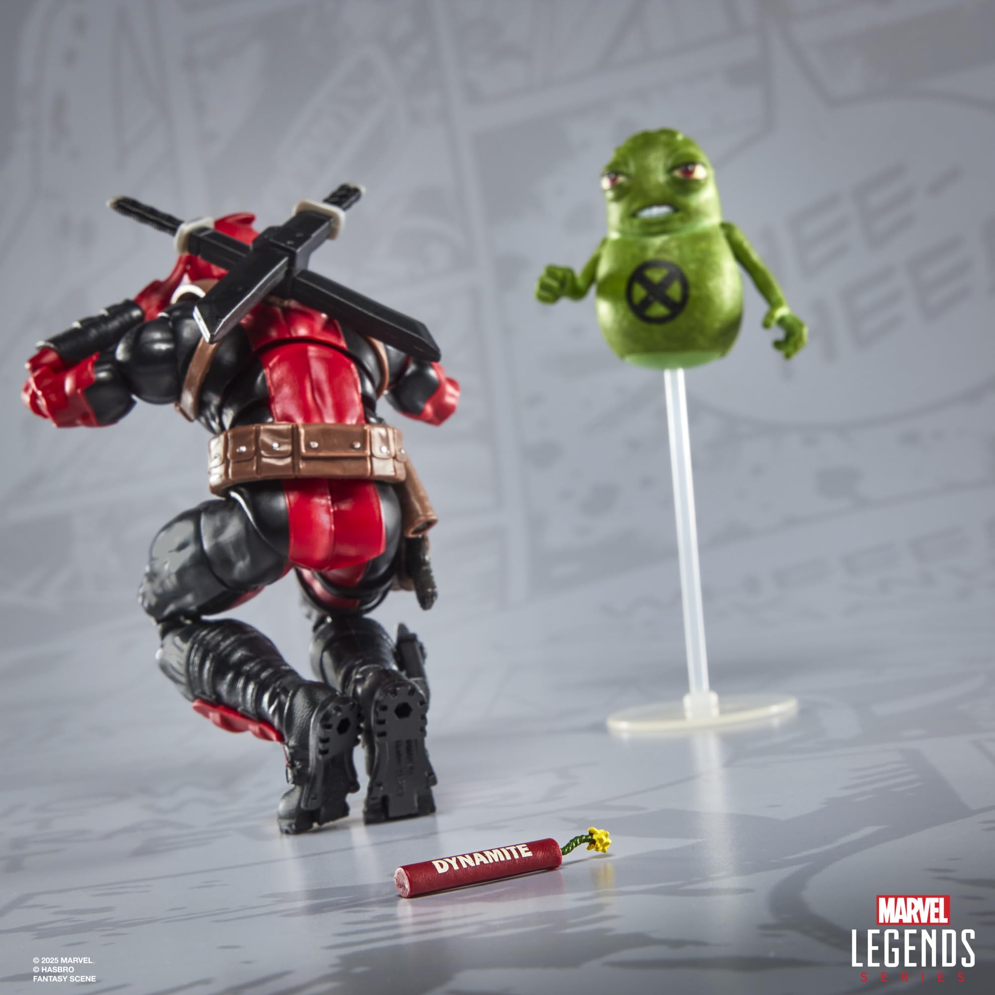 Marvel Legends Maximum Series Deadpool Action Figure with Doop - 6 Inch Collectible with 24 Accessories 7