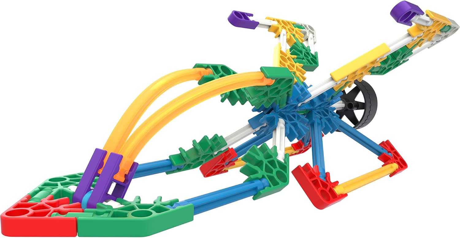 K"NEX Beginner Builds Building Set - 125-Piece Educational Toy for Kids 7+ 9
