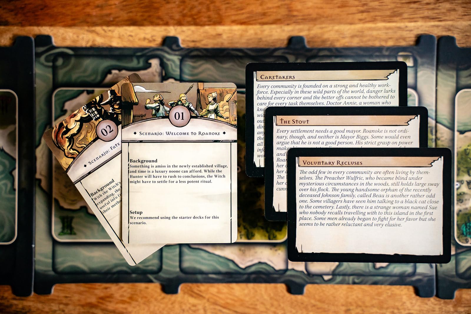 Capstone Games Pagan: The Fate of Roanoke – Asymmetrisches Kartenspiel für 2 Spieler 6