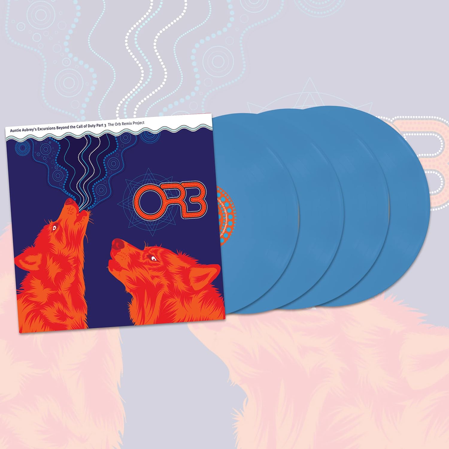 Zach Top - AUNTIE AUBREY'S EXCURSIONS BEYOND THE CALL OF DUTY PART 3: THE ORB REMIX PROJECT [4LP Vinyl] 1