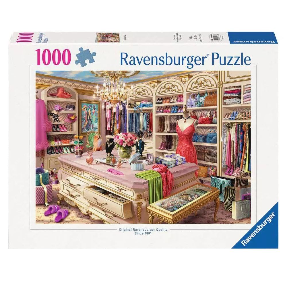 Ravensburger - The Coveted Closet 1000 Piece Jigsaw Puzzle