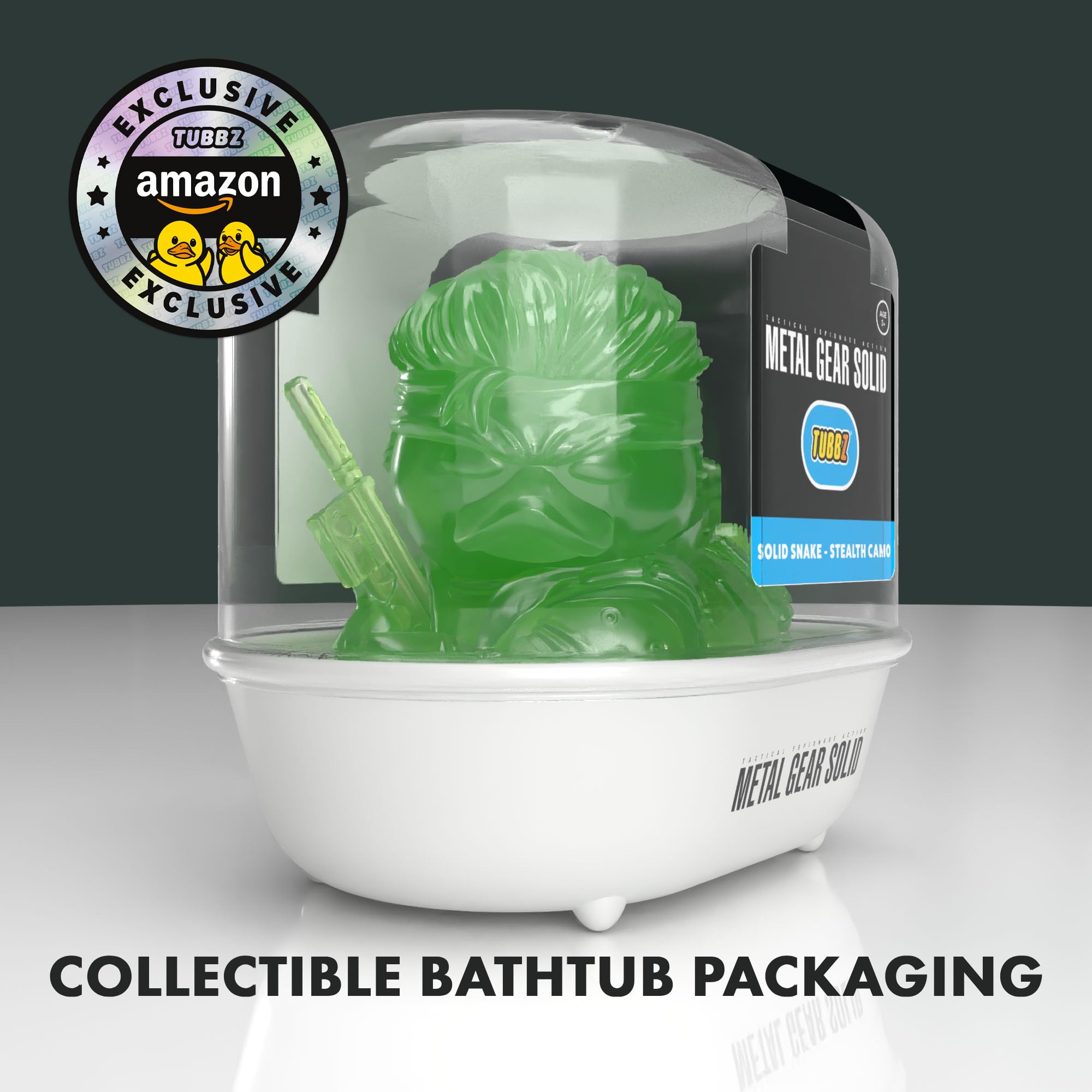 TUBBZ Metal Gear Solid - Stealth Camouflage Solid Snake Collectible Duck Figure (Amazon Exclusive) 6