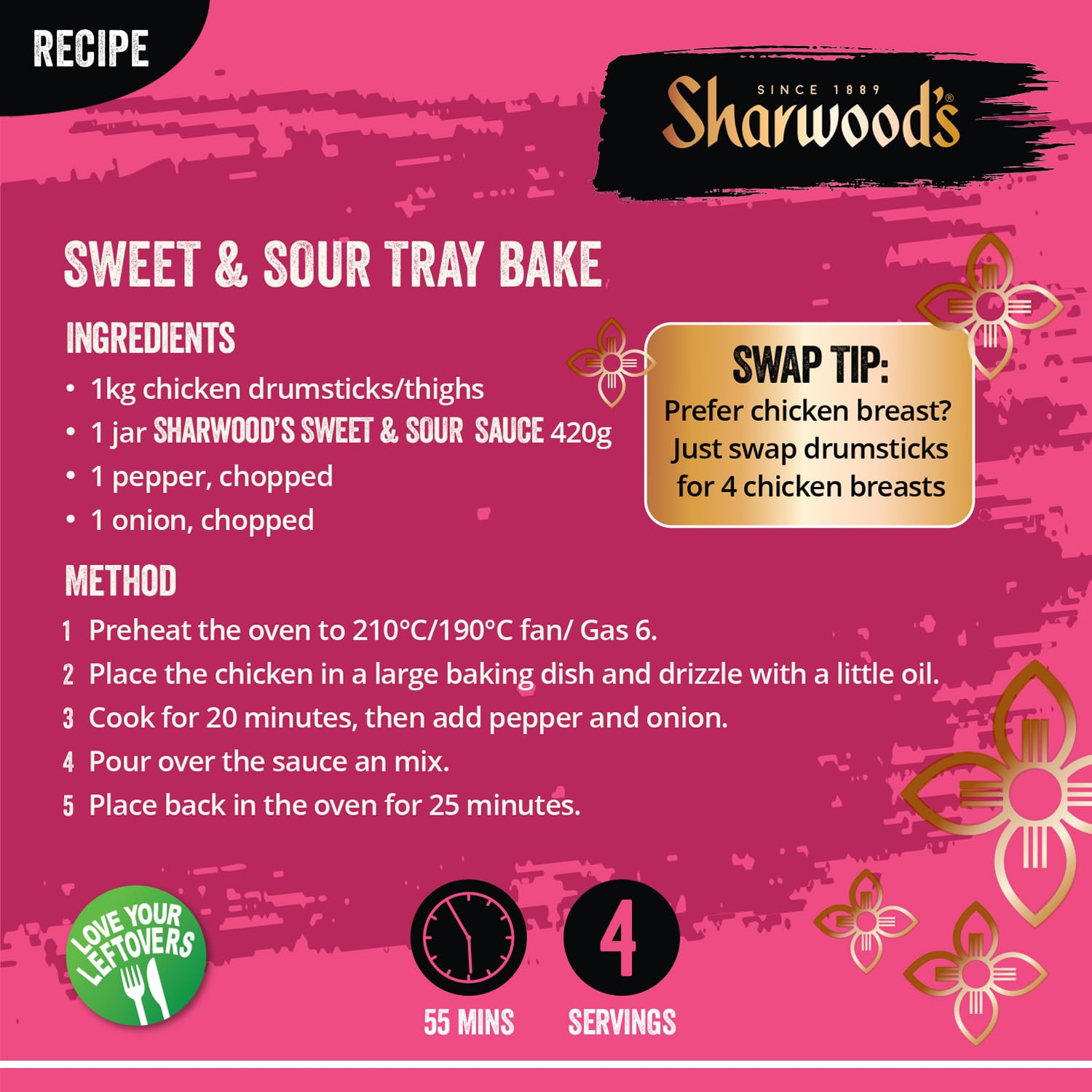Sharwood's Sweet & Sour Stir-Fry Sauce - Tangy Tomato & Pineapple Flavor | 195g Jar 4