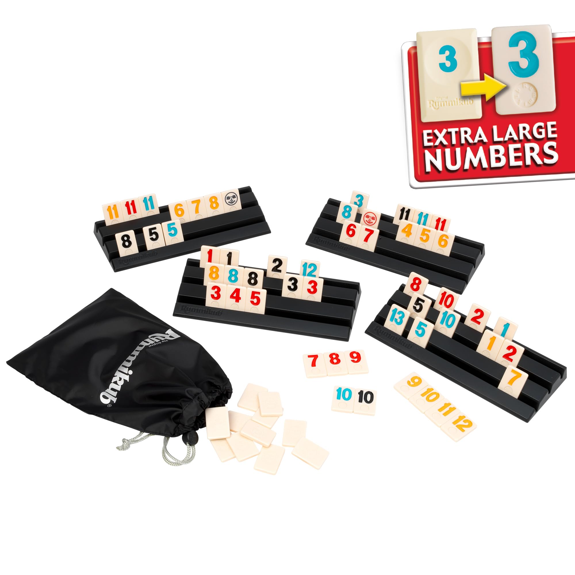 Ideal Rummikub XXL Edition Board Game 3