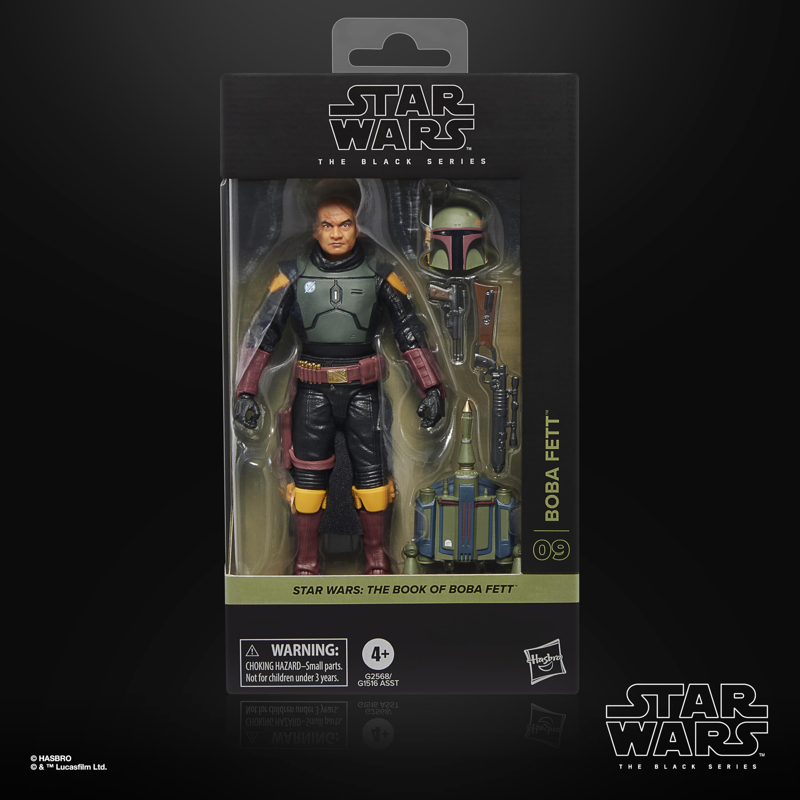 Star Wars The Black Series Boba Fett - The Book of Boba Fett Figure | 6 Inch | Hasbro 2