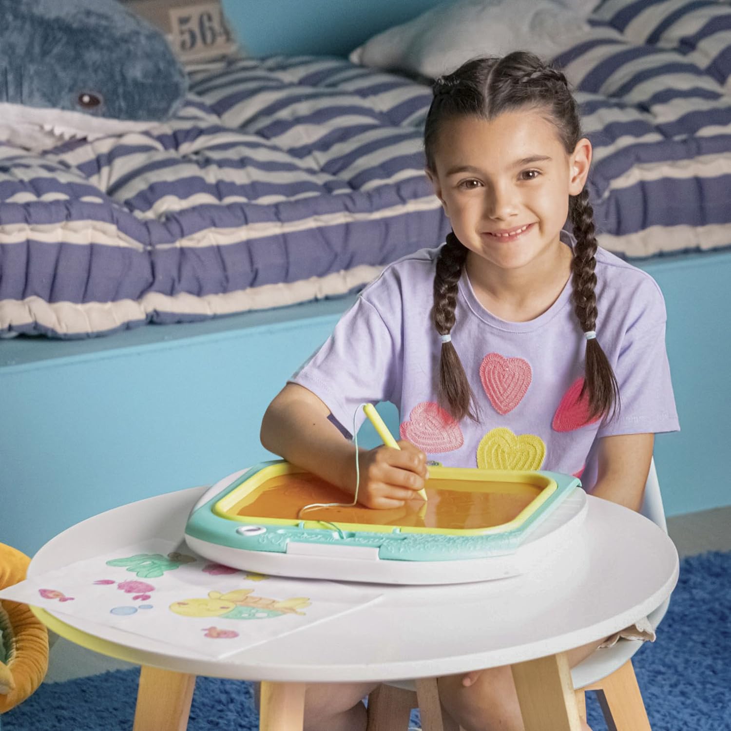 Doodle Copy Draw & Print - Magical Doodle Board with Print Function for Kids 4+ 9