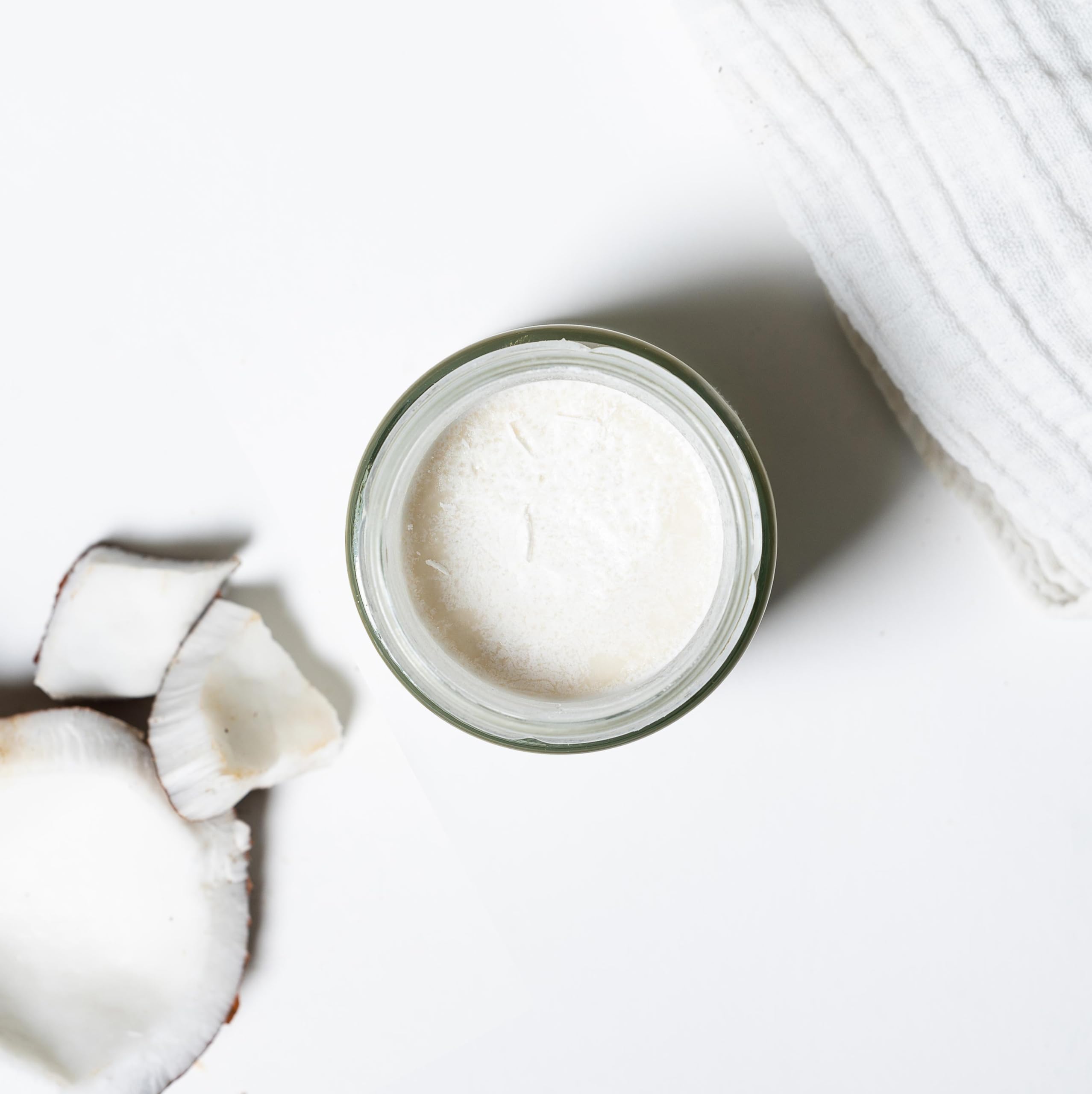 Nutural World - Coconut Cream (1kg) in Reusable Glass Jar 7