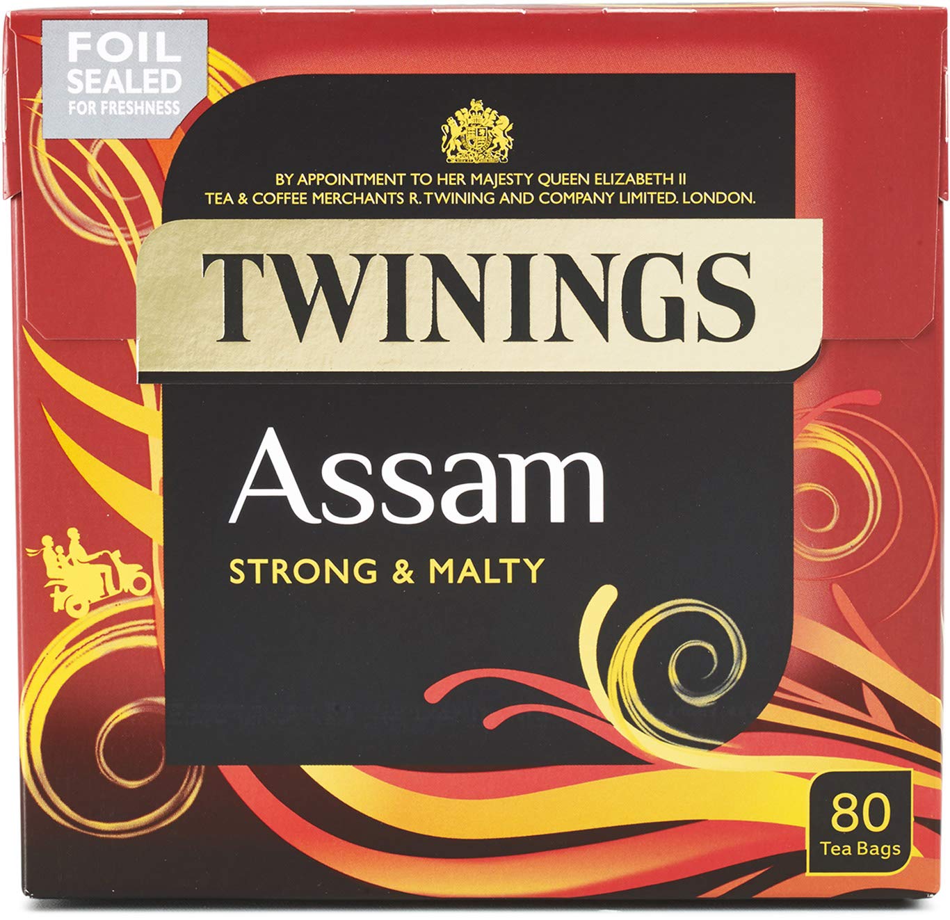 Twinings - Assam Black Tea 80 Teabags 200g