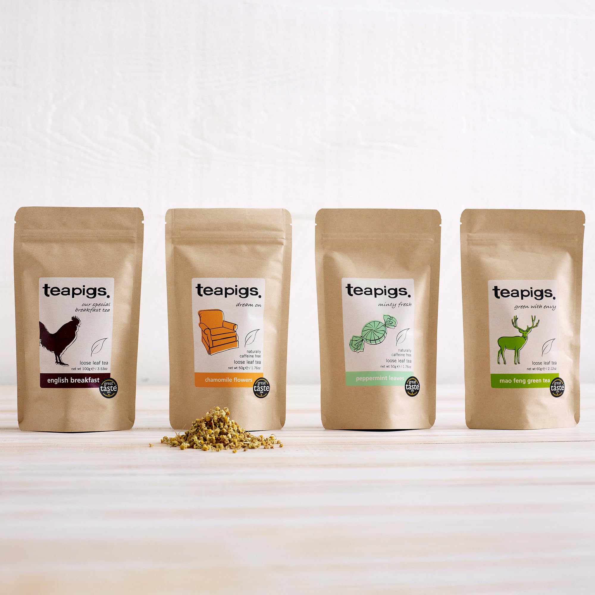 teapigs Super Fruit Tea - Caffeine-Free Herbal Loose Leaf with Hibiscus and Whole Berries, 200g 6