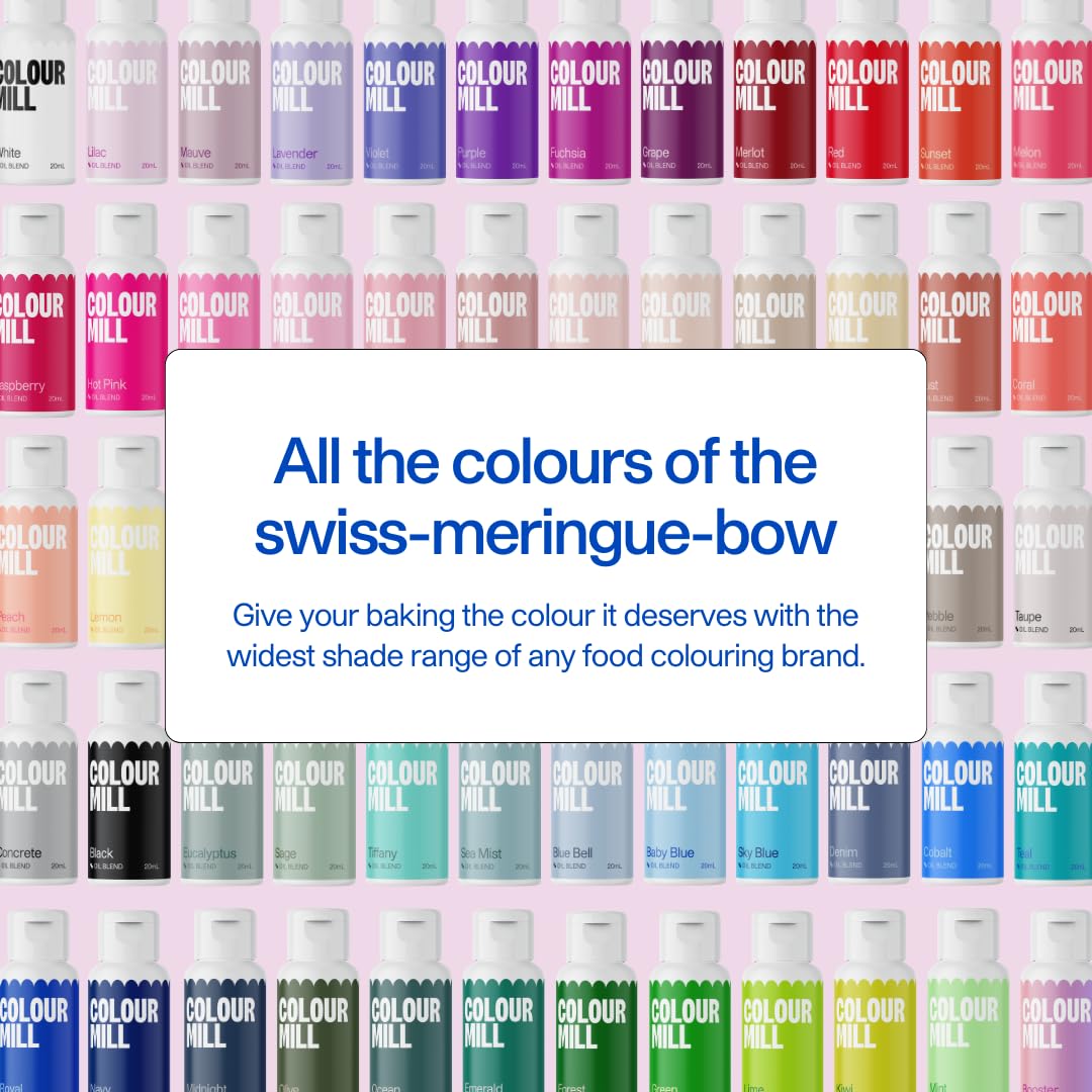 Colour Mill Oil Blend Food Colouring - Sage | Oil-Based Formula | 20 ml 6