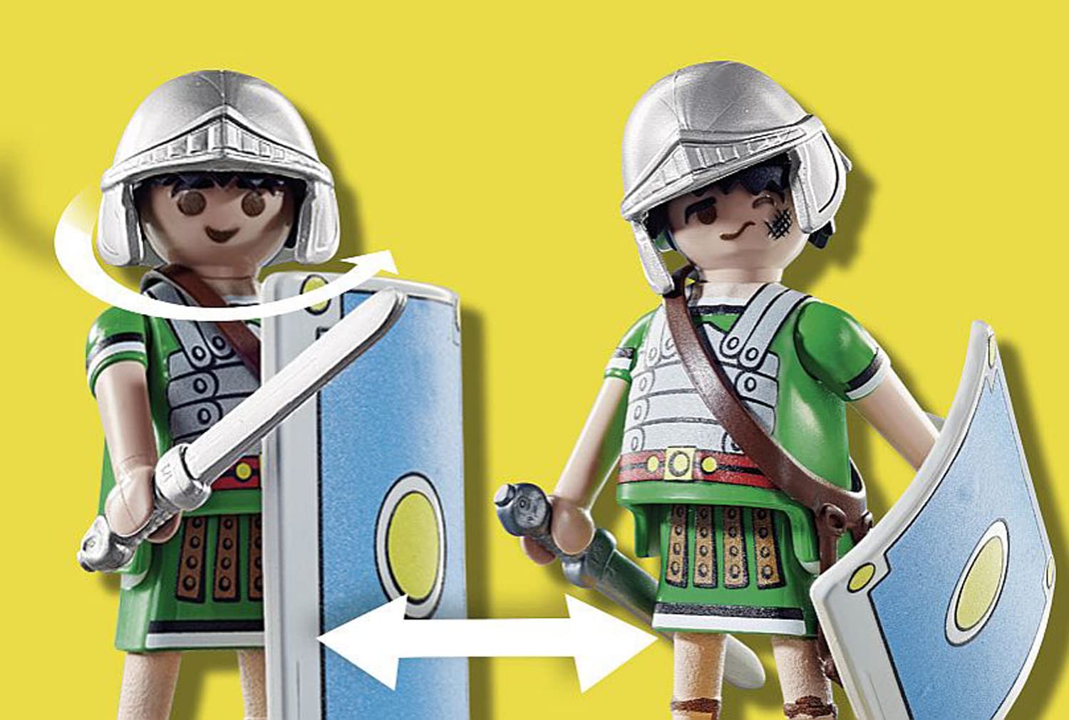 PLAYMOBIL Asterix: Roman Troop 70934 - 27-Piece Playset with Roman Soldiers and Accessories 4