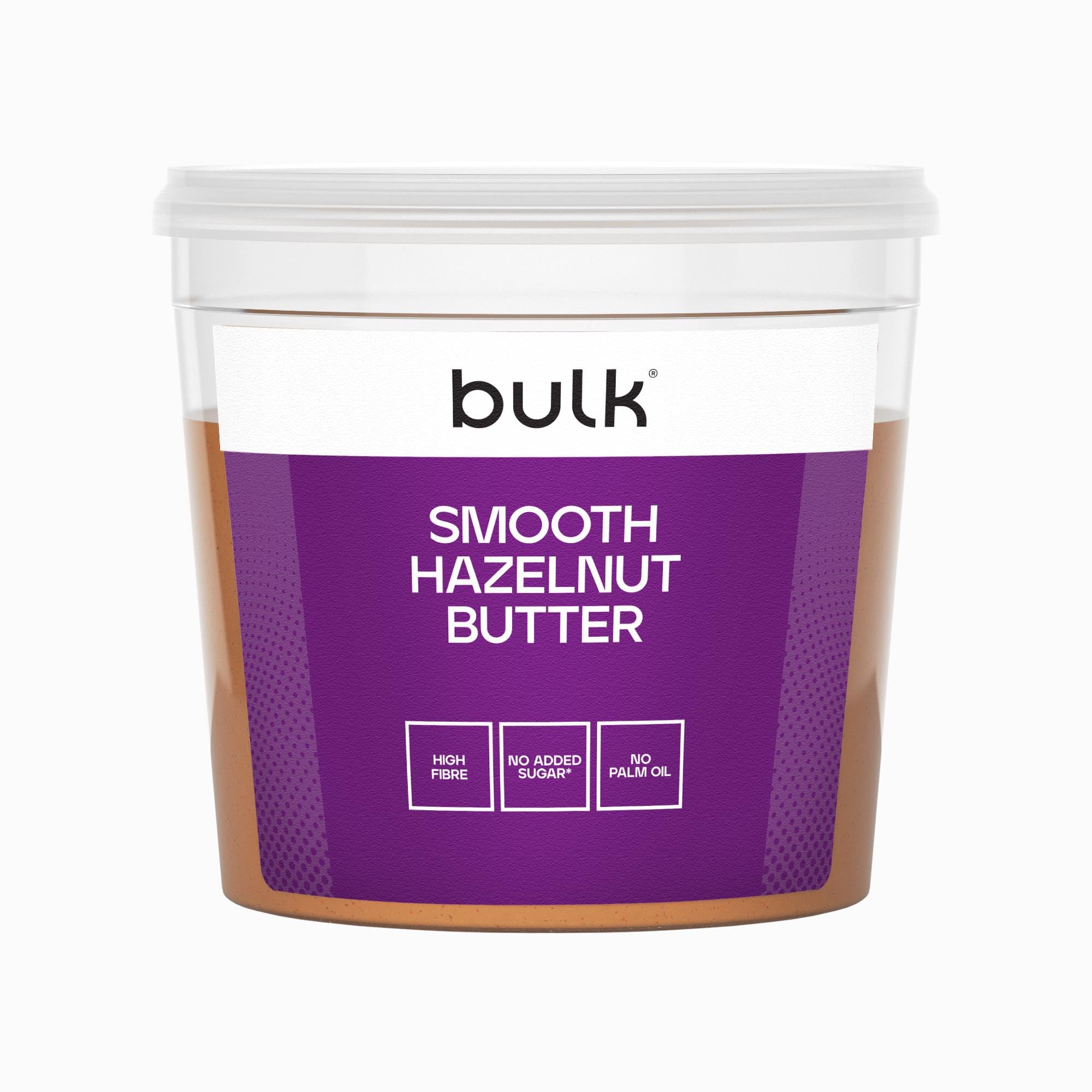 Bulk Natural Roasted Hazelnut Butter Smooth Spread - 500g Tub | 6.5g Fibre 1
