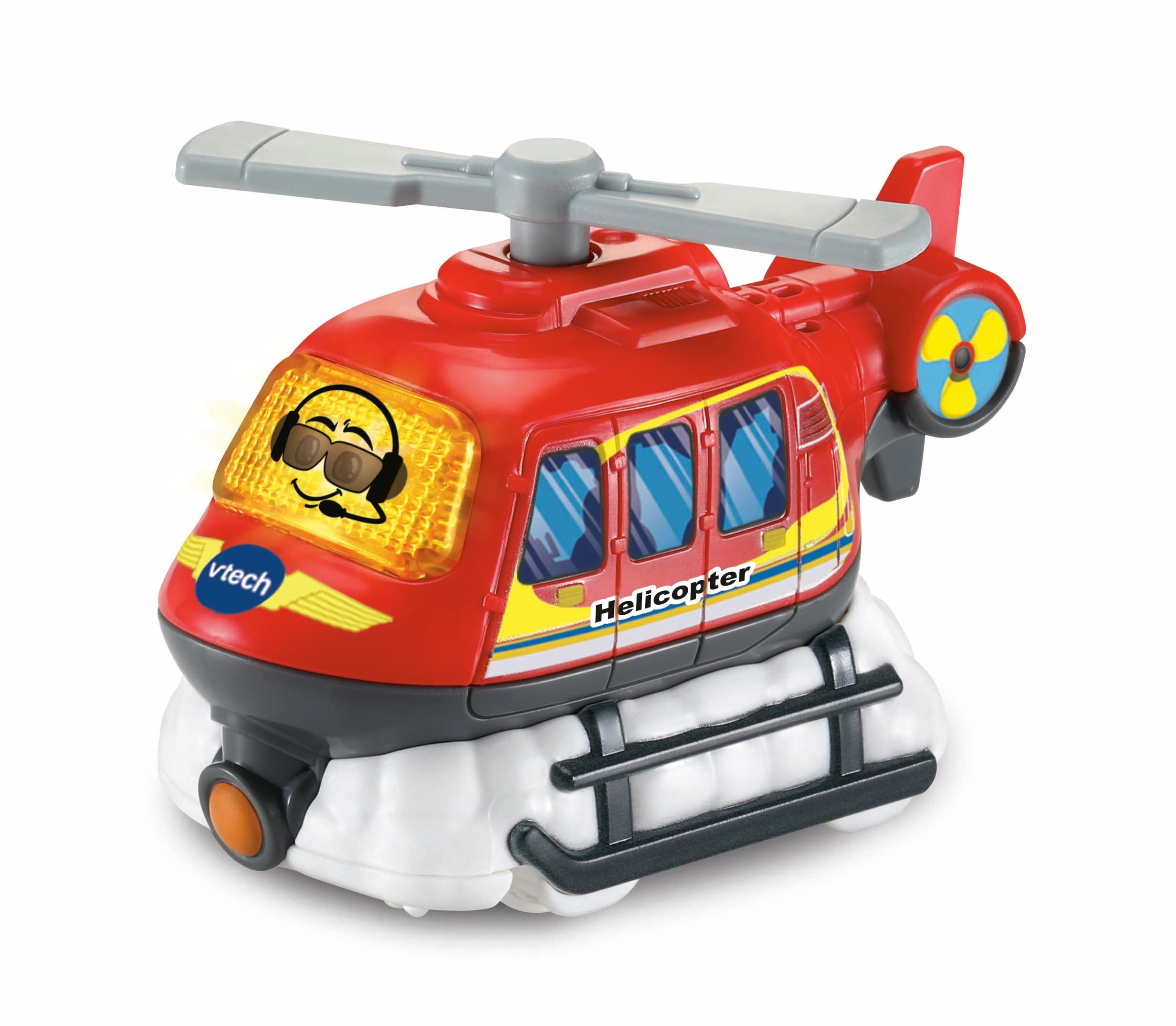 VTech Toot-Toot Drivers Helicopter - Interactive Musical Vehicle with Lights & Sounds for Toddlers 4