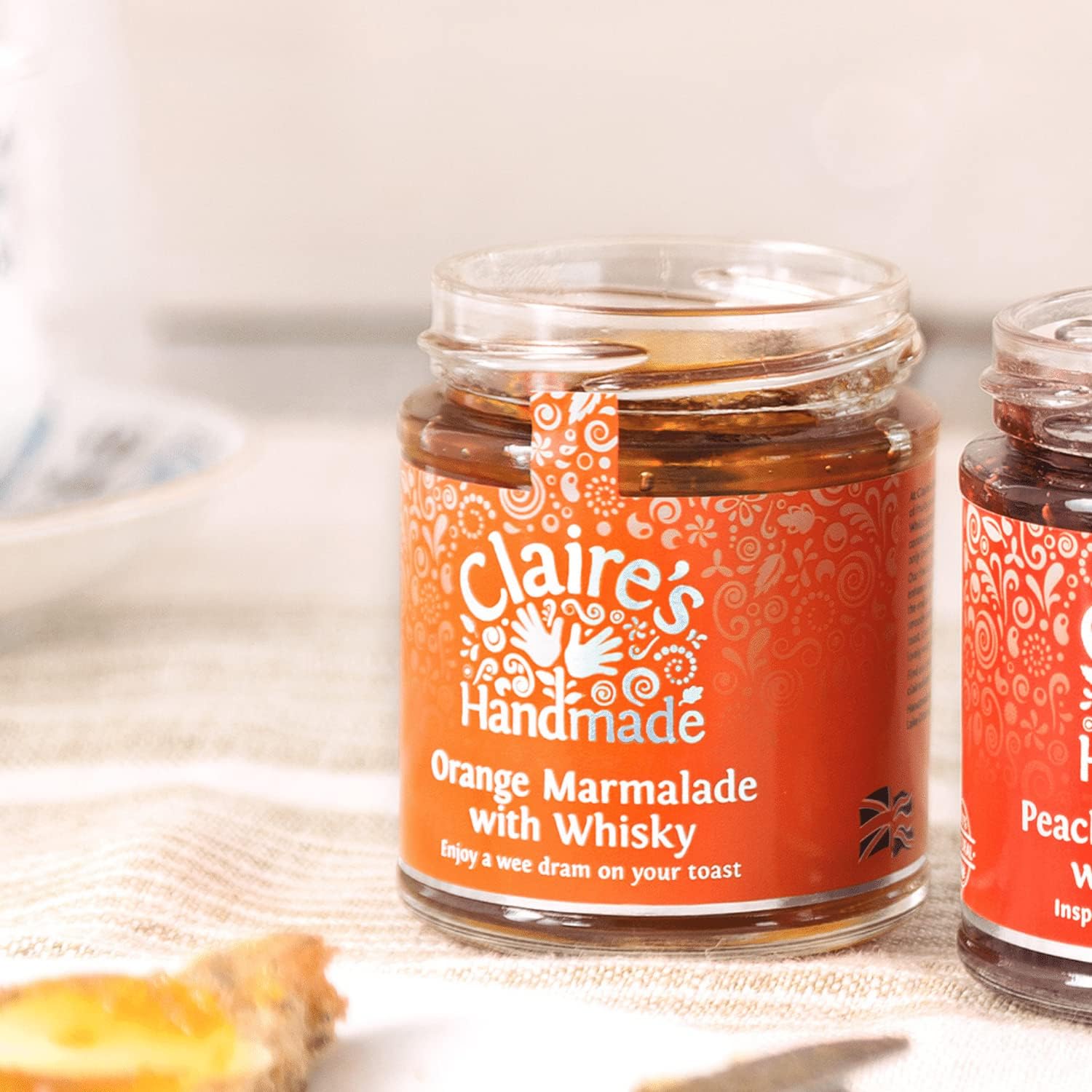 Claire's Handmade Orange Marmalade with Whisky (227g) - Award Winning 7