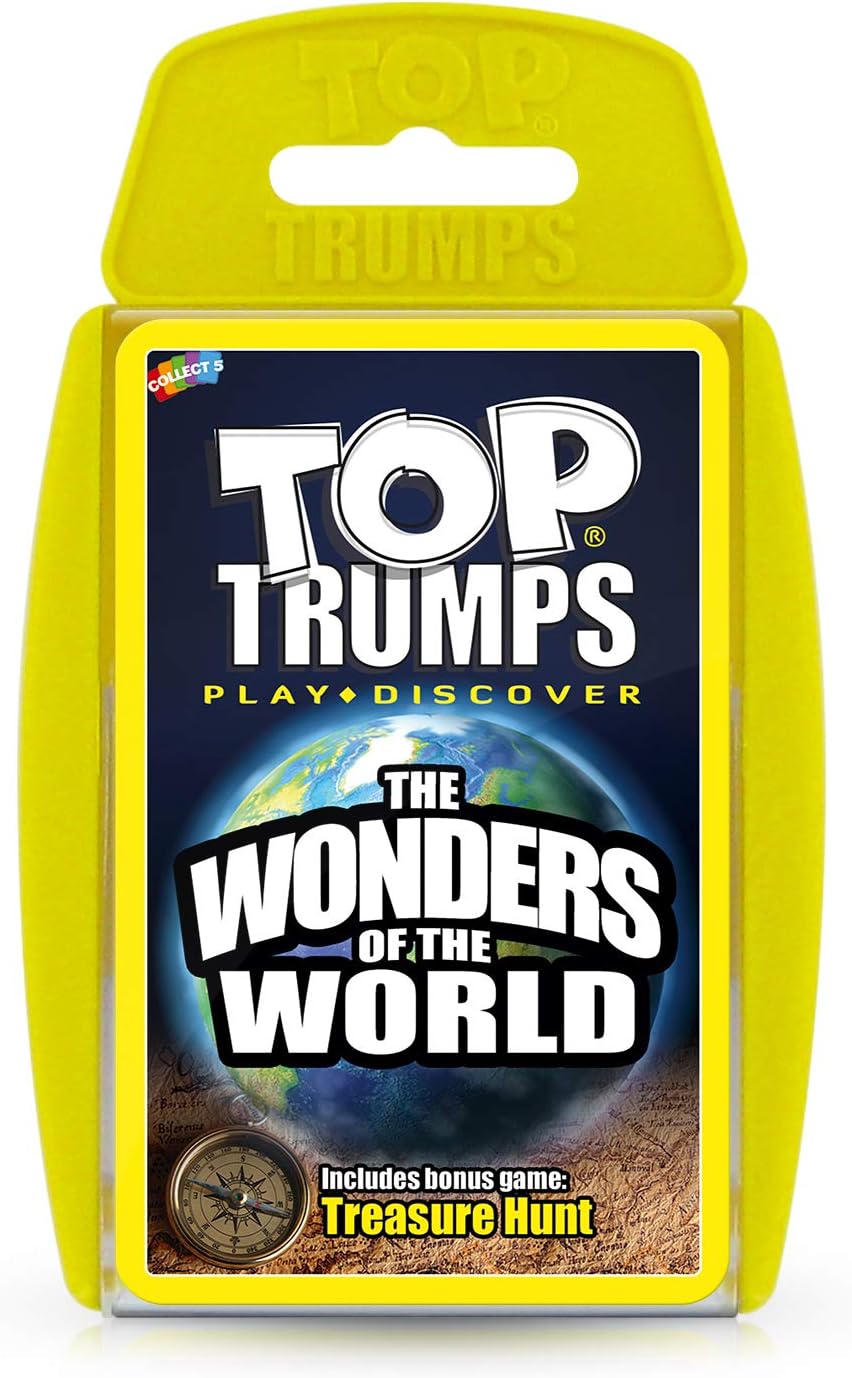 Top Trumps Wonders of the World Card Game