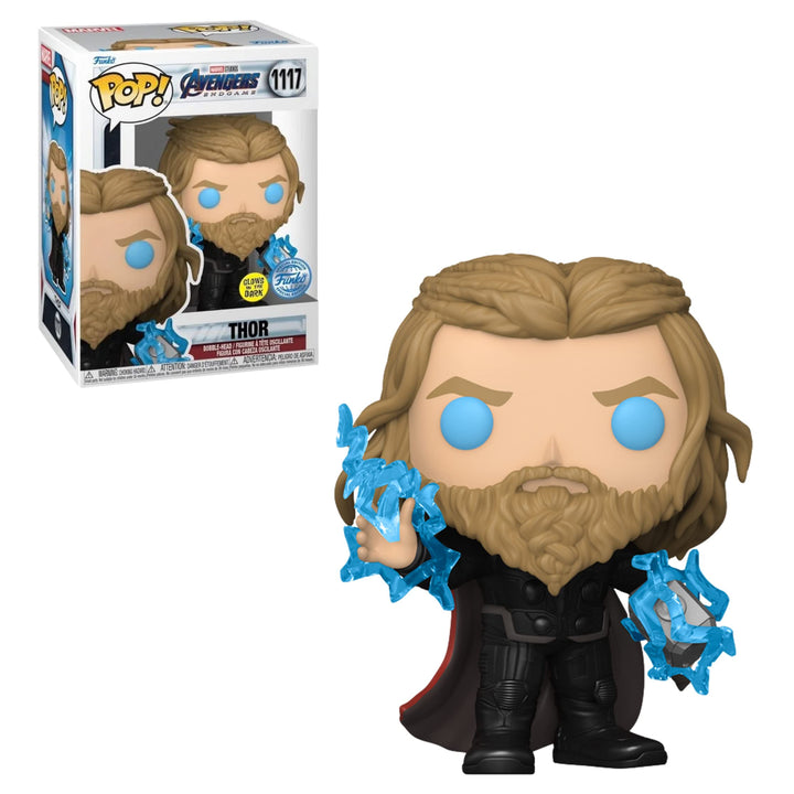 Funko Pop! Marvel Avengers: Endgame - Thor with Thunder Glow in the Dark Vinyl Figure