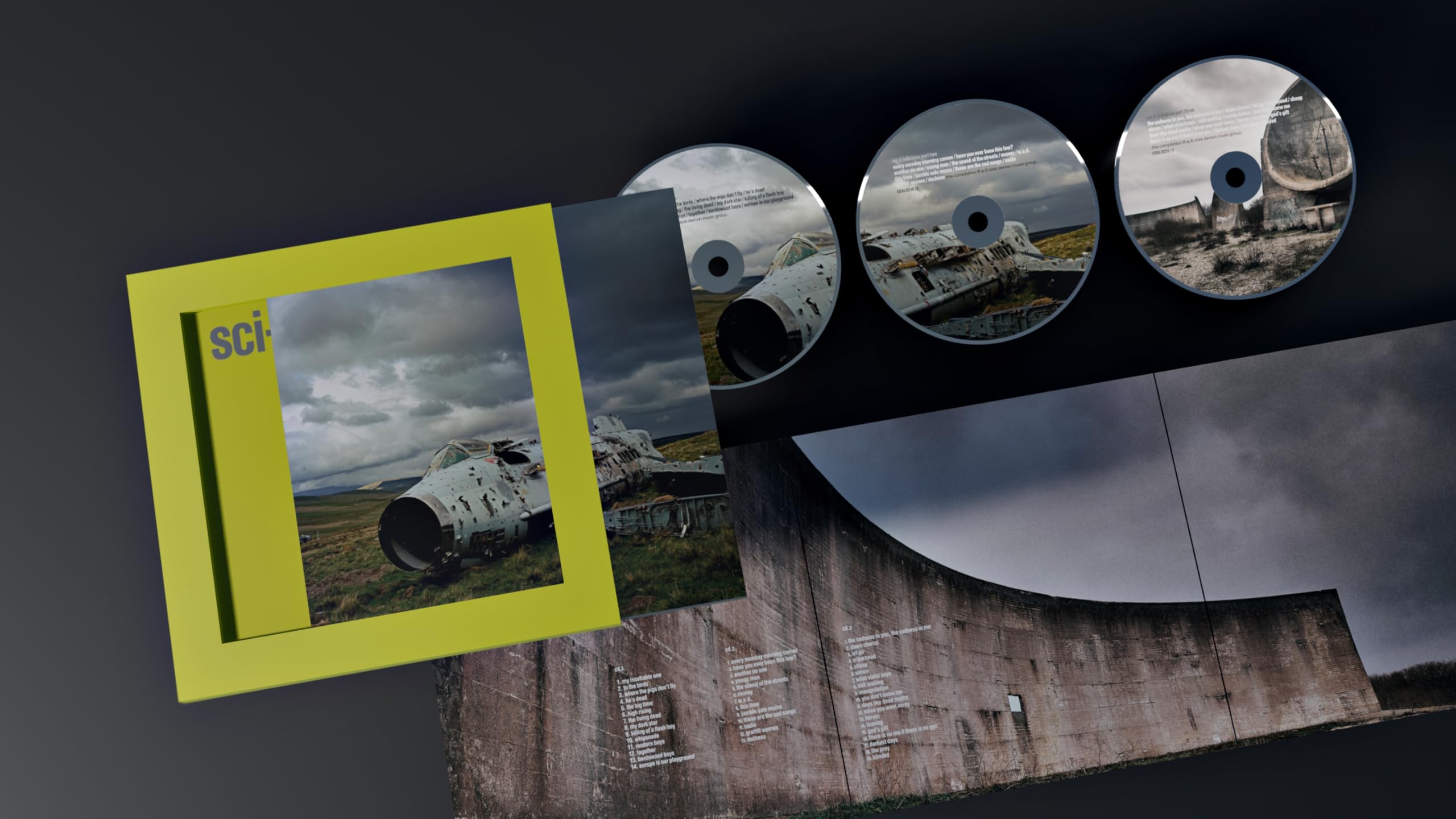 Suede - Sci-Fi Lullabies 3CD Deluxe Packaging