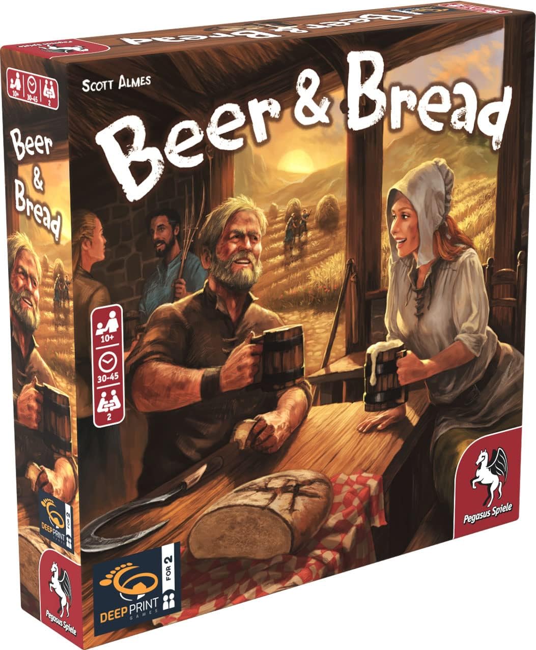 Deep Print Games Beer & Bread English Edition Audio CD