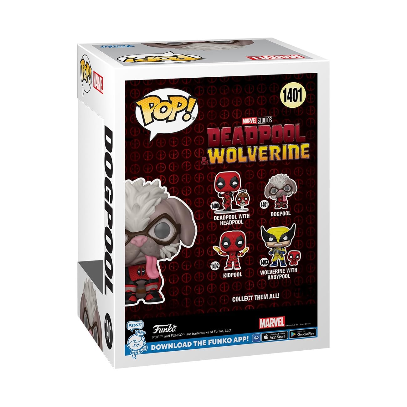 Funko Pop! Marvel: Deadpool & Wolverine - Dogpool Vinyl Figure 12