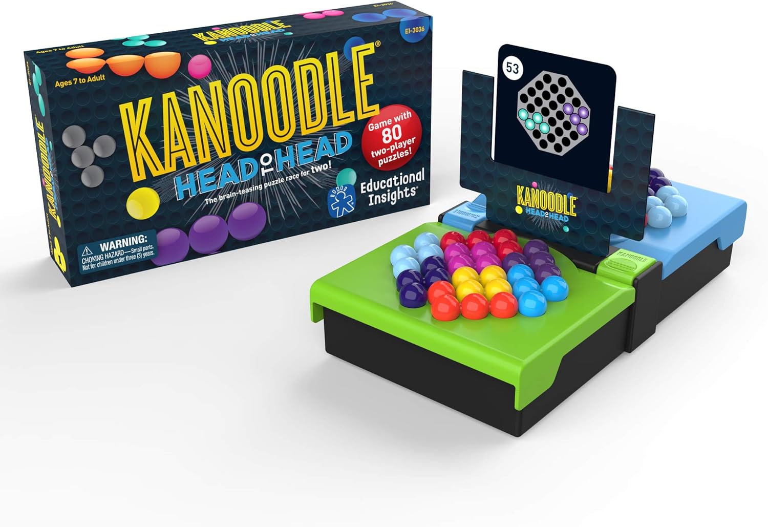 Learning Resources KANOODLE Head-To-Head - 2-Player Puzzle Game for Ages 7+ 1