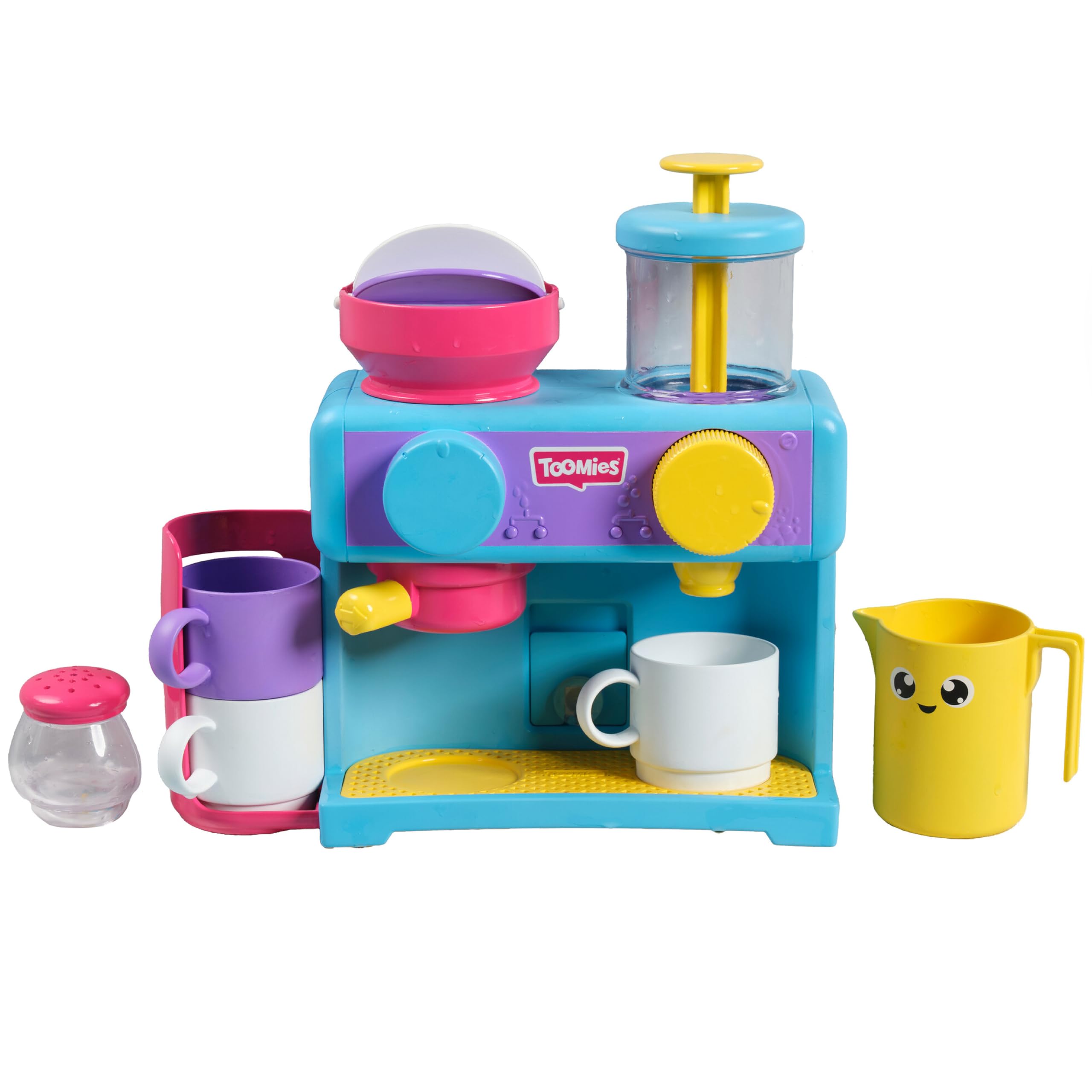 TOMY Toomies Bath Barista - Pretend Cafe Baby Bath Toys for Toddlers 18 Months+