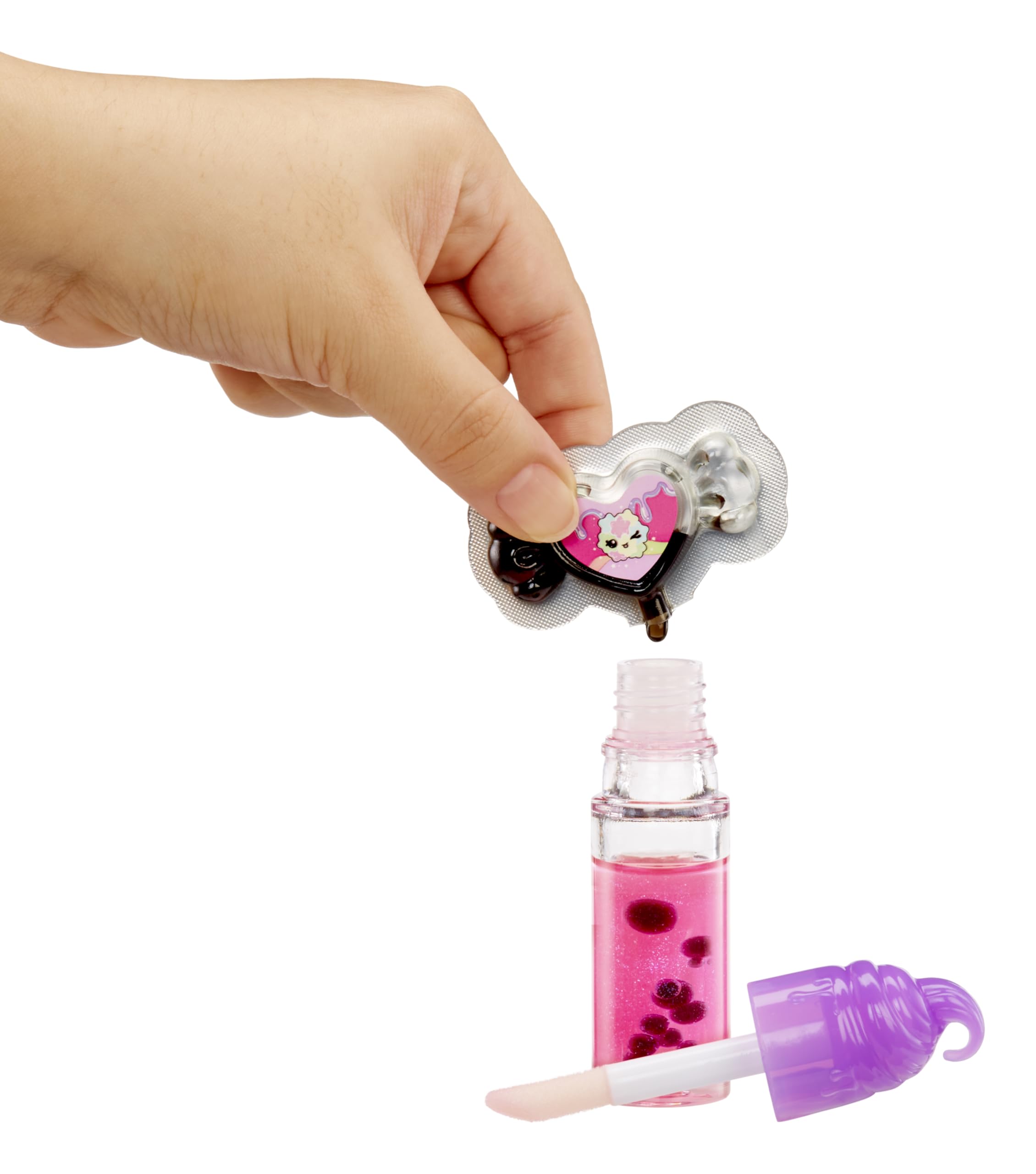 Yummiland Lip Gloss Doll - Sour Sweeties Astrid Stars - DIY Lava Lamp Lip Gloss Kit & Fashion Doll for Kids 4