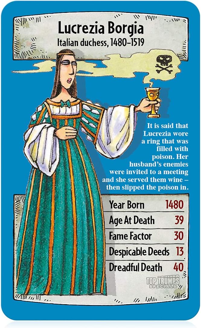 Horrible Histories Top Trumps Specials Card Game 5