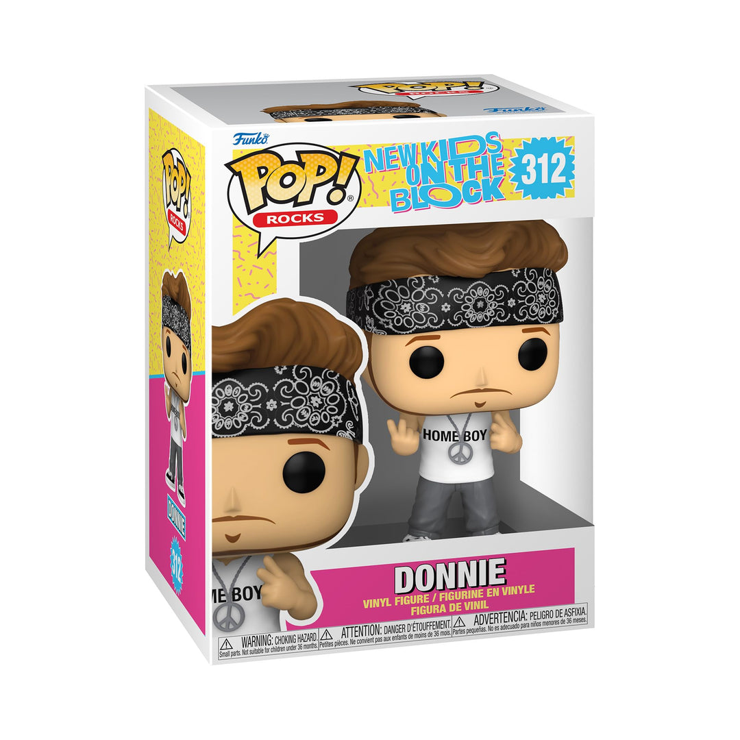 Funko Pop! Rocks New Kids on the Block - Donnie Wahlberg Vinyl Figure (59613)