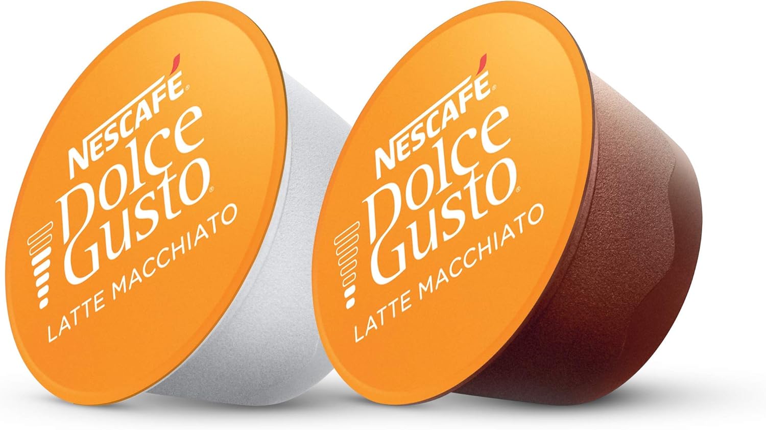 Nescafé Dolce Gusto Latte Macchiato Coffee Pods, 3 x 16 Capsules (48 Total) - Whole Milk & Arabica-Robusta Blend