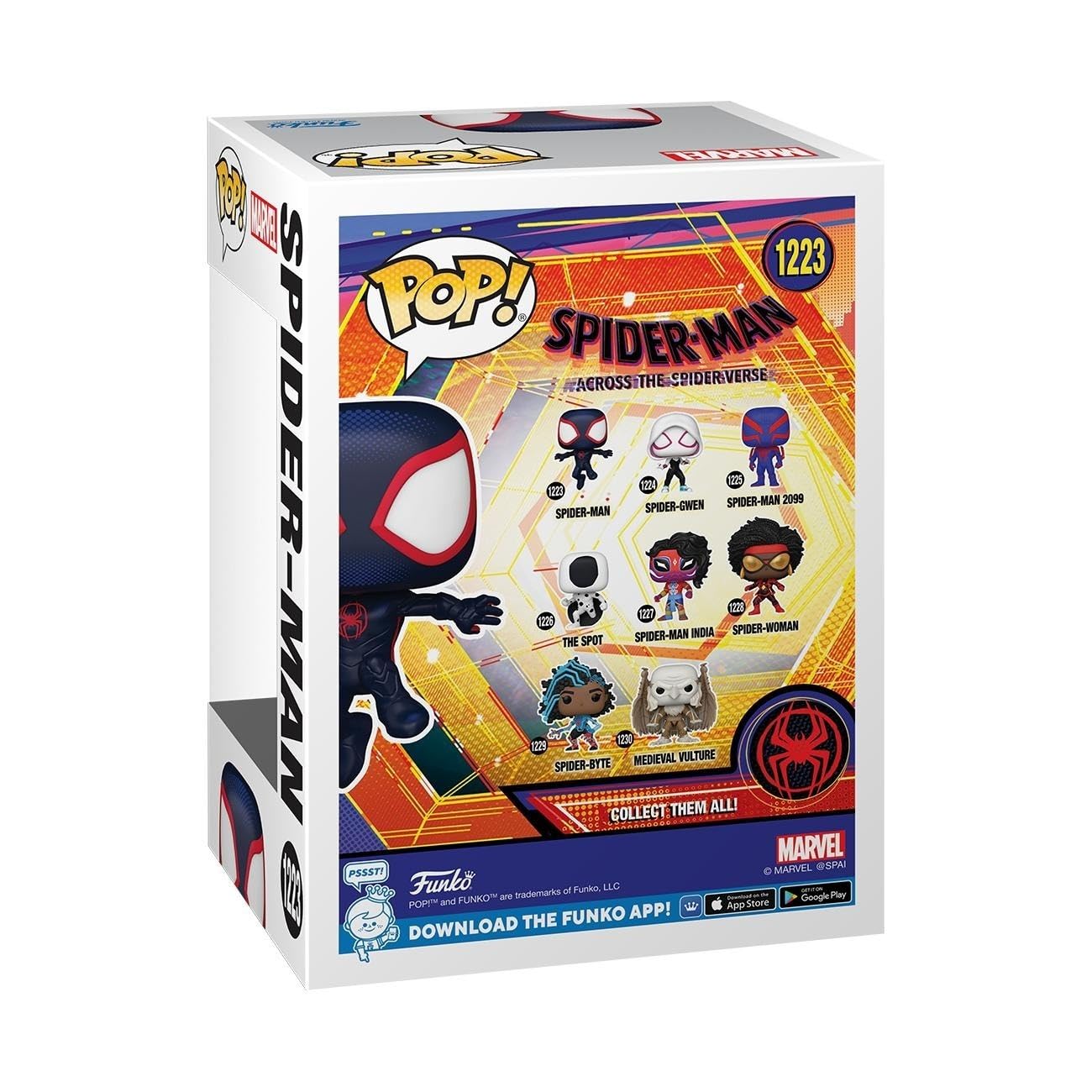 Funko Pop! Animation Spider-Man: Across the Spider-Verse - Miles Morales Vinyl Figure #1223 4