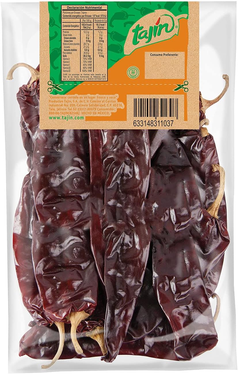 Tajin Dried Guajillo Chillies, 75g - Authentic Mexican Chilies for Cooking 3
