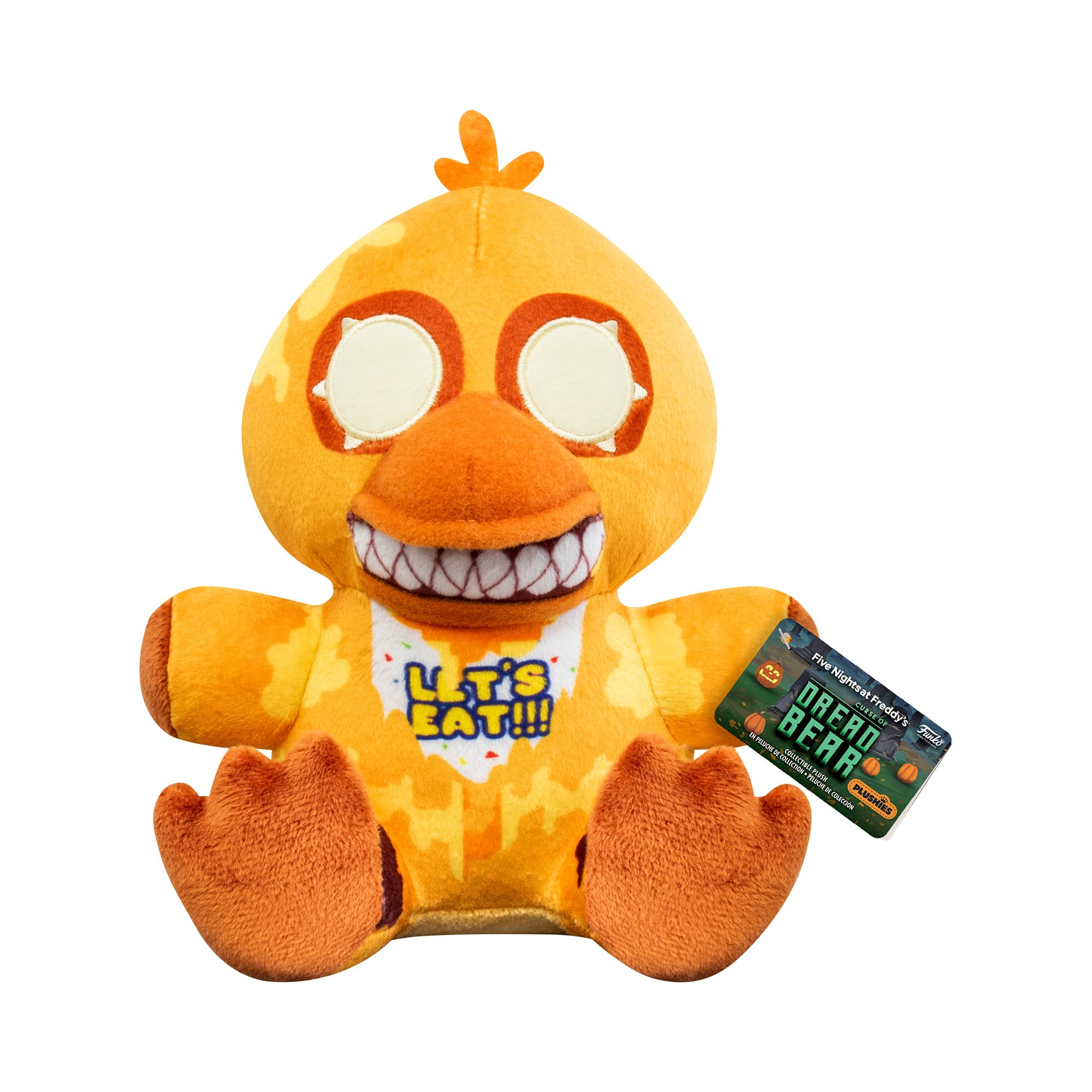 Funko Plush: Five Nights at Freddy's Dreadbear - Jack-O-Chica - 17cm Collectible Stuffed Toy 7
