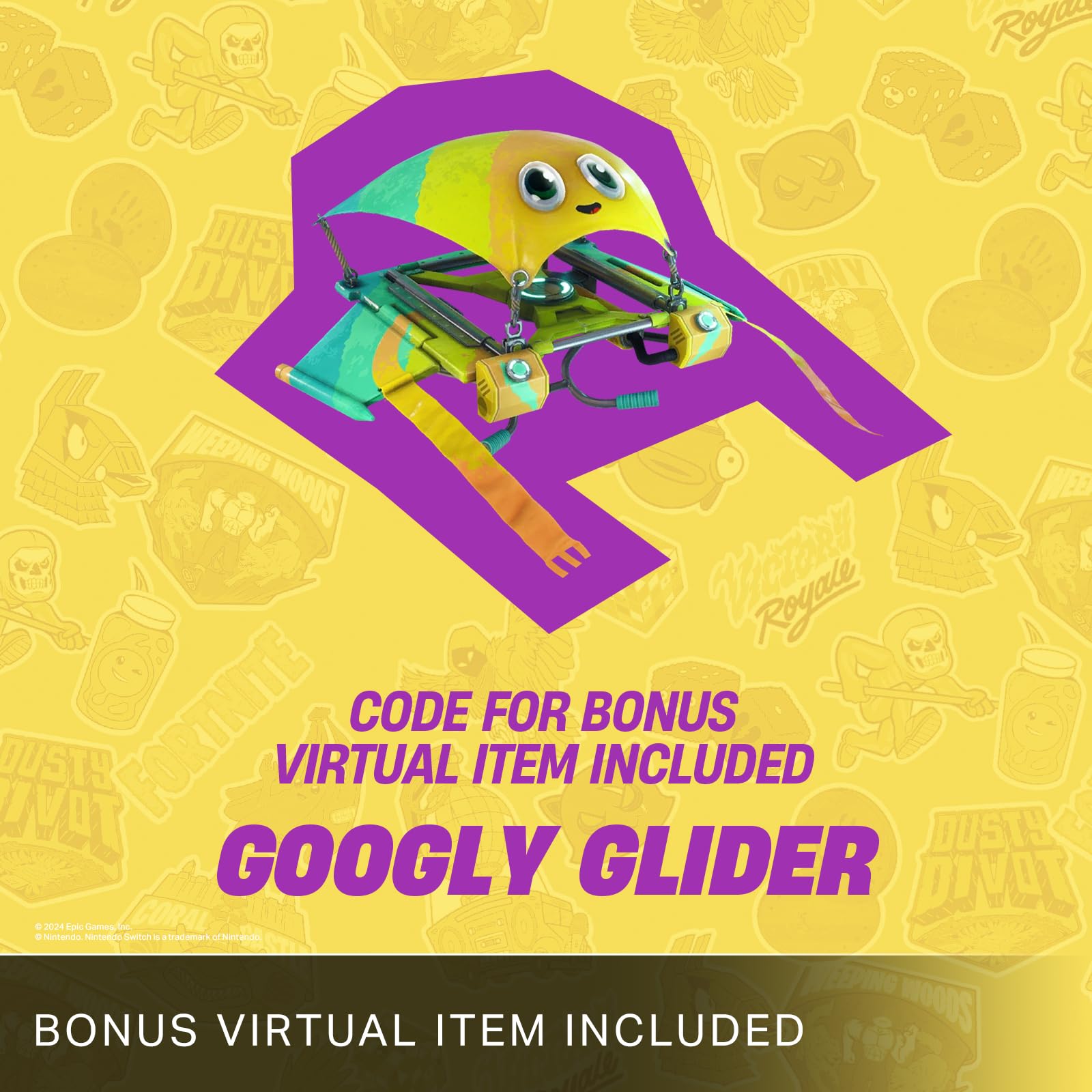 Fortnite Sticker Mania - PowerA Enhanced Wireless Controller for Nintendo Switch 12