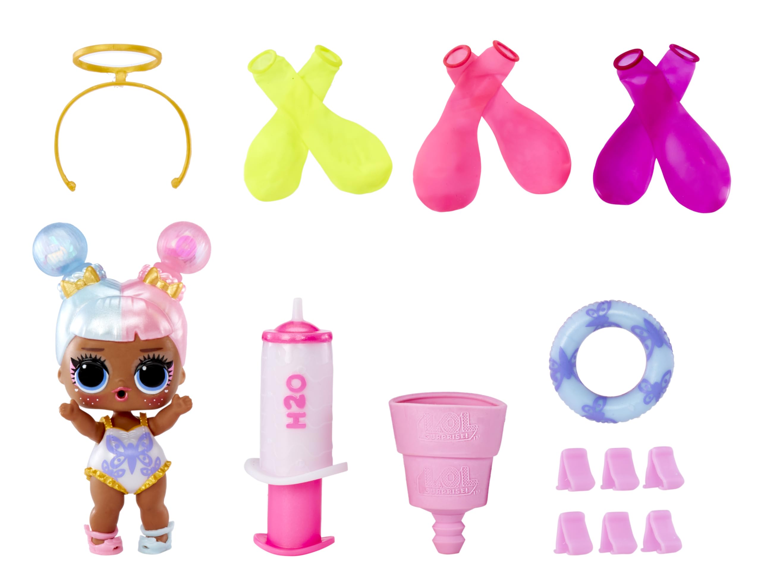 L.O.L. Surprise Water Balloon Surprise Doll - Limited Edition Collectible with 4 Ways to Play, Reusable Glitter Balloons & Squirt Bottle - Ages 3+ 3