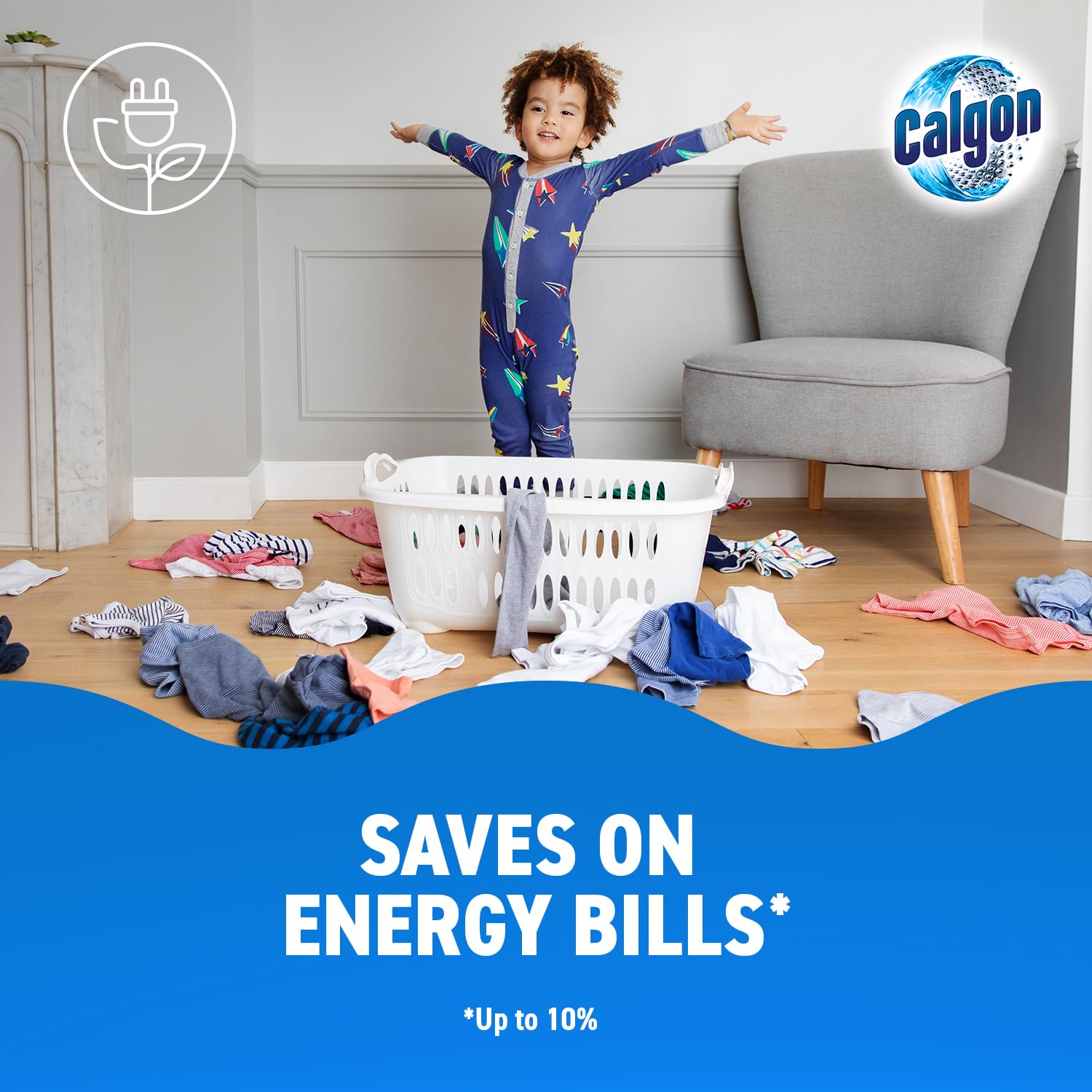 Calgon - 4-in-1 Washing Machine Cleaner and Water Softener Tablets, 45 Tablets 15