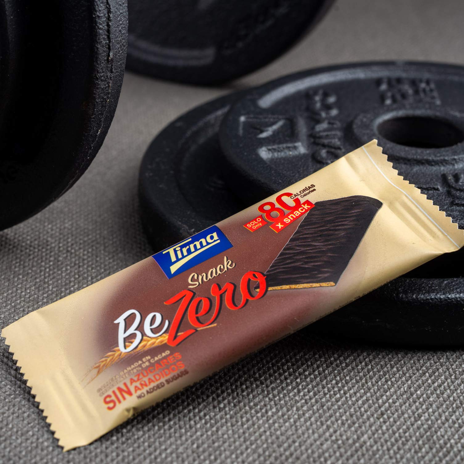 Tirma BeZero Dark Chocolate Dipped Light Biscuits | No Added Sugars, 80 kcal Each | 6 Individually Wrapped Snacks 3