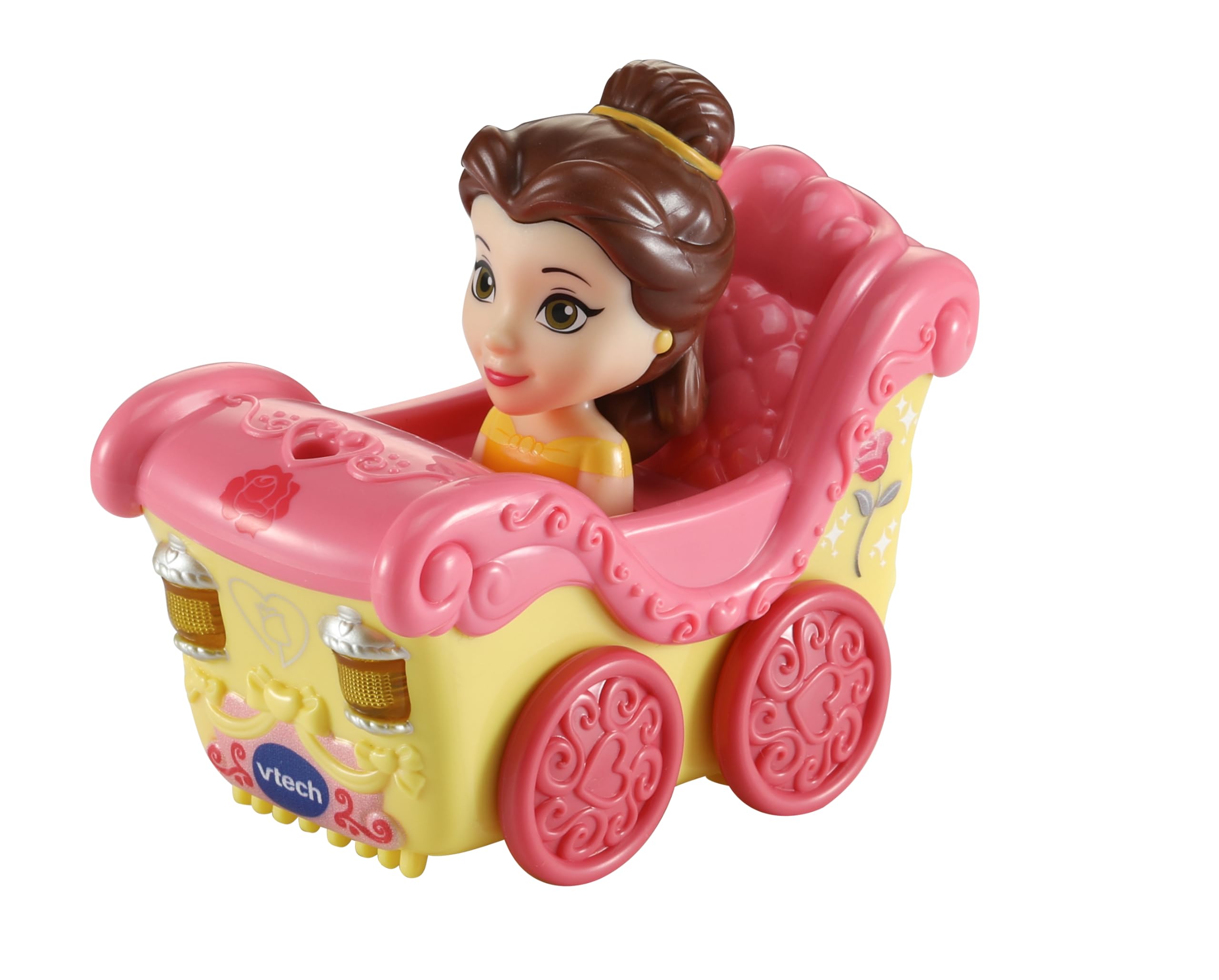 VTech Toot-Toot Drivers Belle's Enchanted Carriage - Interactive Musical Vehicle for Toddlers 6