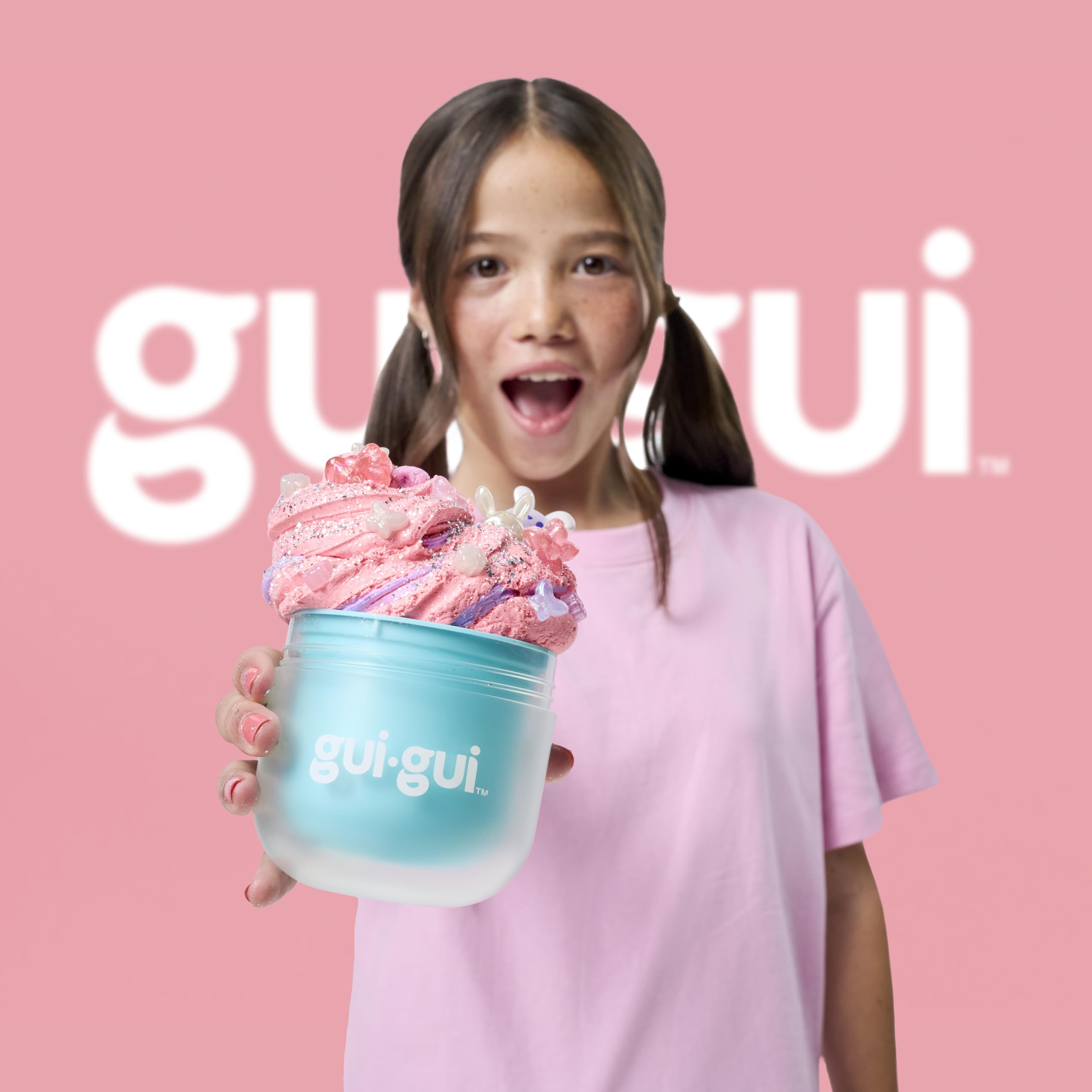 Gui Gui Cloud Slime - Create & Collect Scented Slime with 4 Textures (Gloss, Clear, Butter, Cloud)