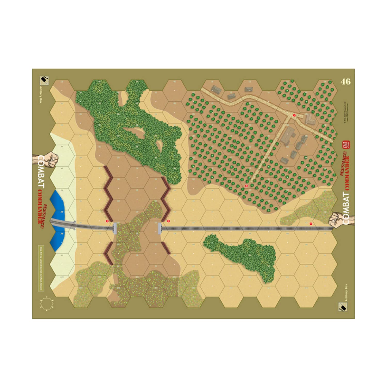 GMT Games Combat Commander: Resistance - 2 Players | 60-180 Min Play Time | Cardstock 2