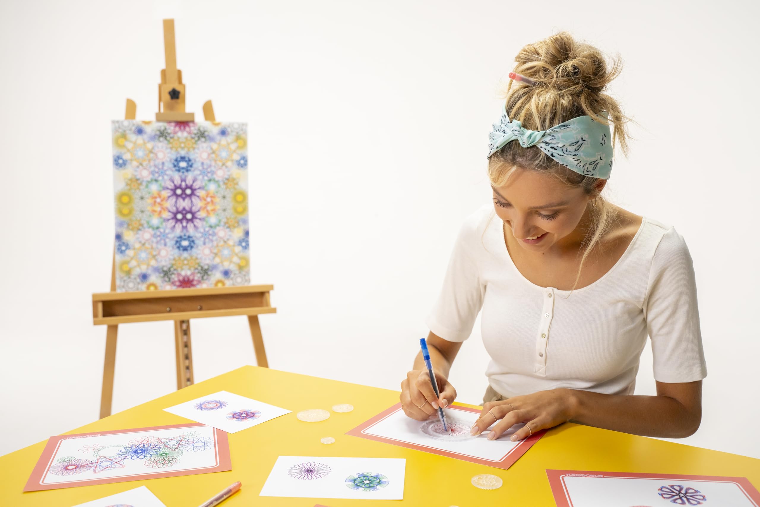 Spirograph Retro Tin - Commemorative Edition Art Set with Precision Gears & Throwback Packaging