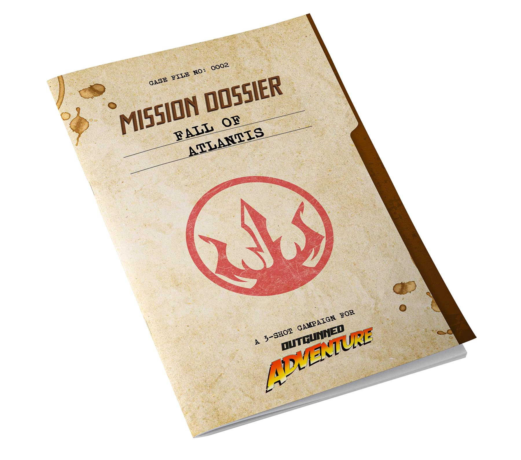 Free League Outgunned Adventure Mission Dossier: Fall of Atlantis
