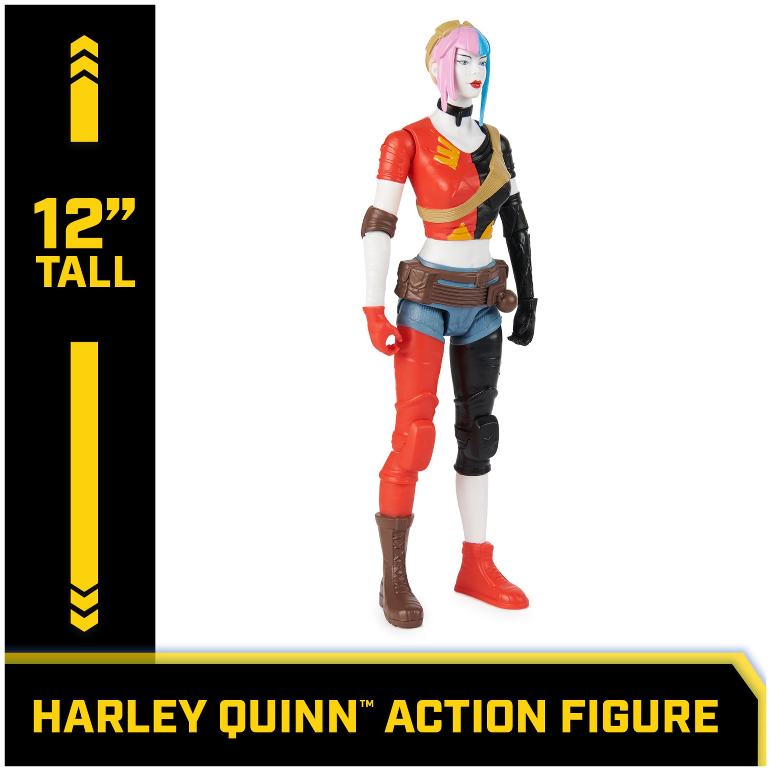 DC Comics 12-inch Harley Quinn Action Figure - Highly Detailed Collectible with 11 Points of Articulation 7