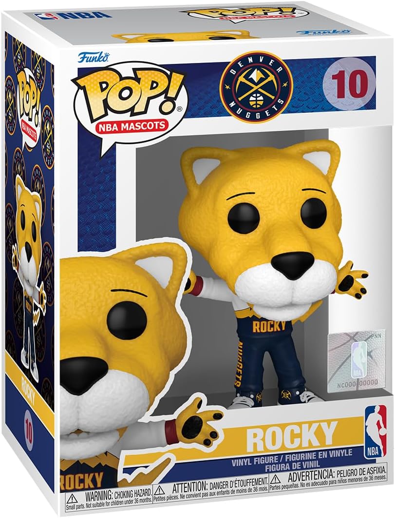 Funko Pop! NBA Mascots - Rocky the Mountain Lion Vinyl Figure (79628) 8