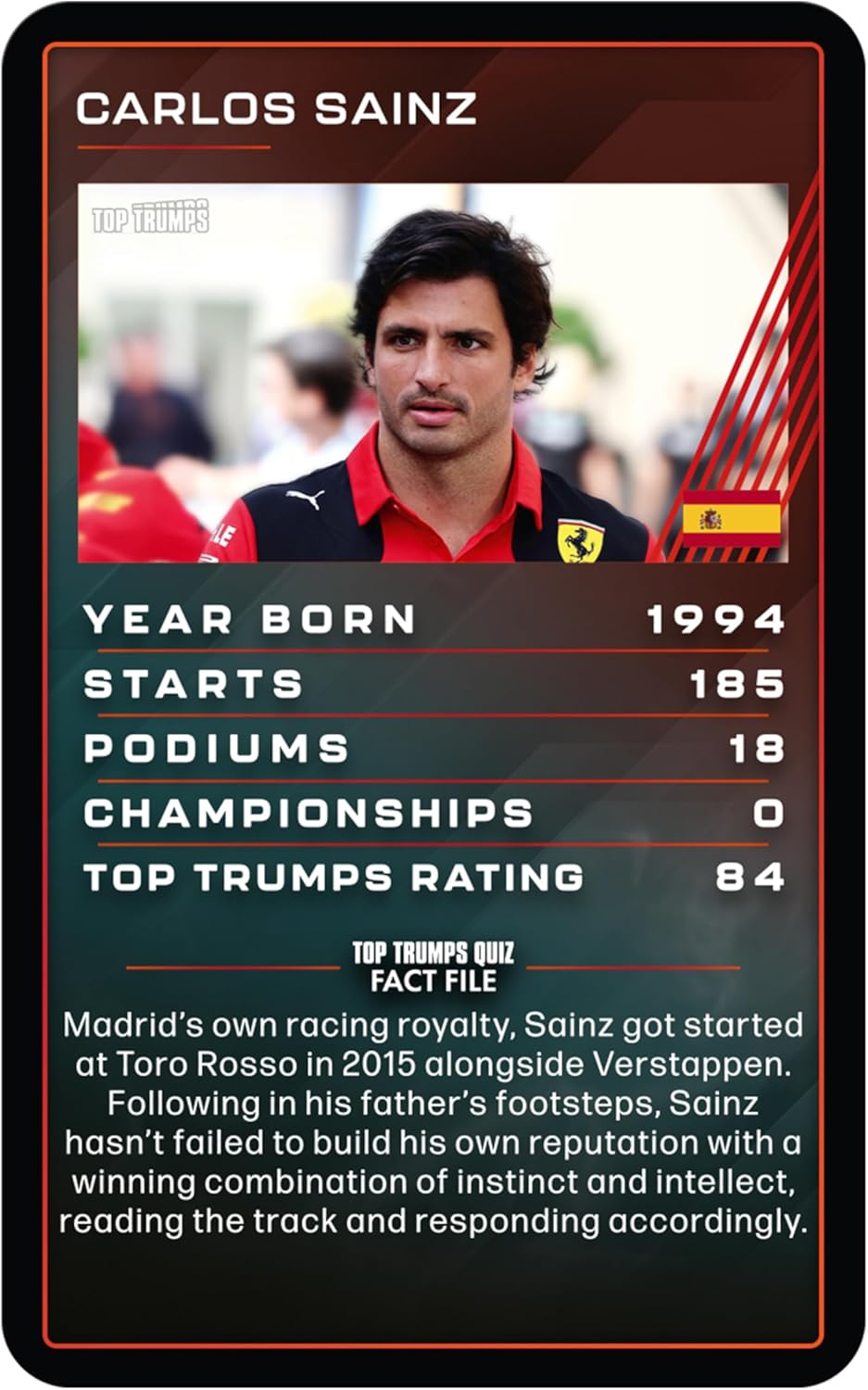 Top Trumps Grand Prix Specials Card Game 8
