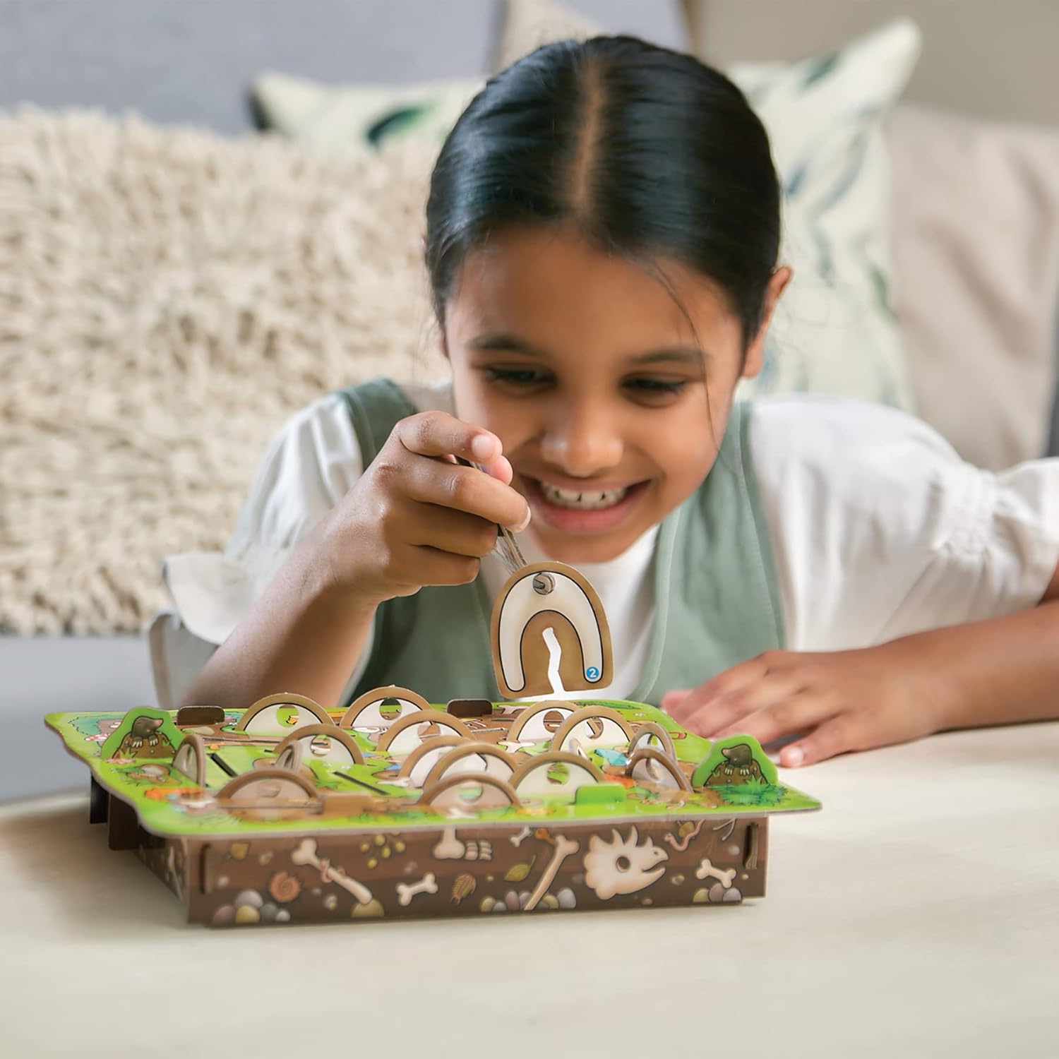 Orchard Toys Dinosaur Dig Game - 3D Memory Board Game for Kids 9